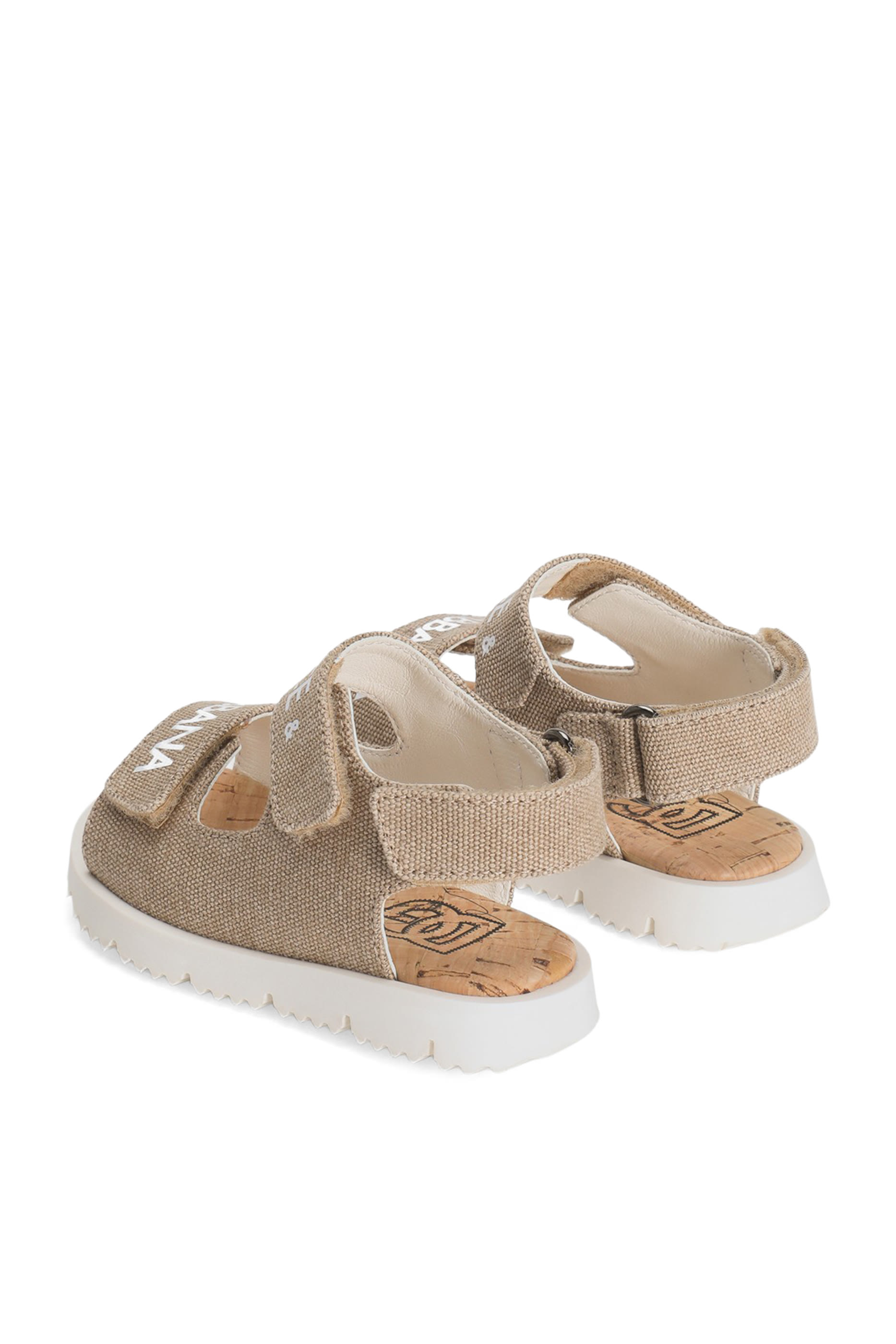 Kids Logo Canvas Sandals