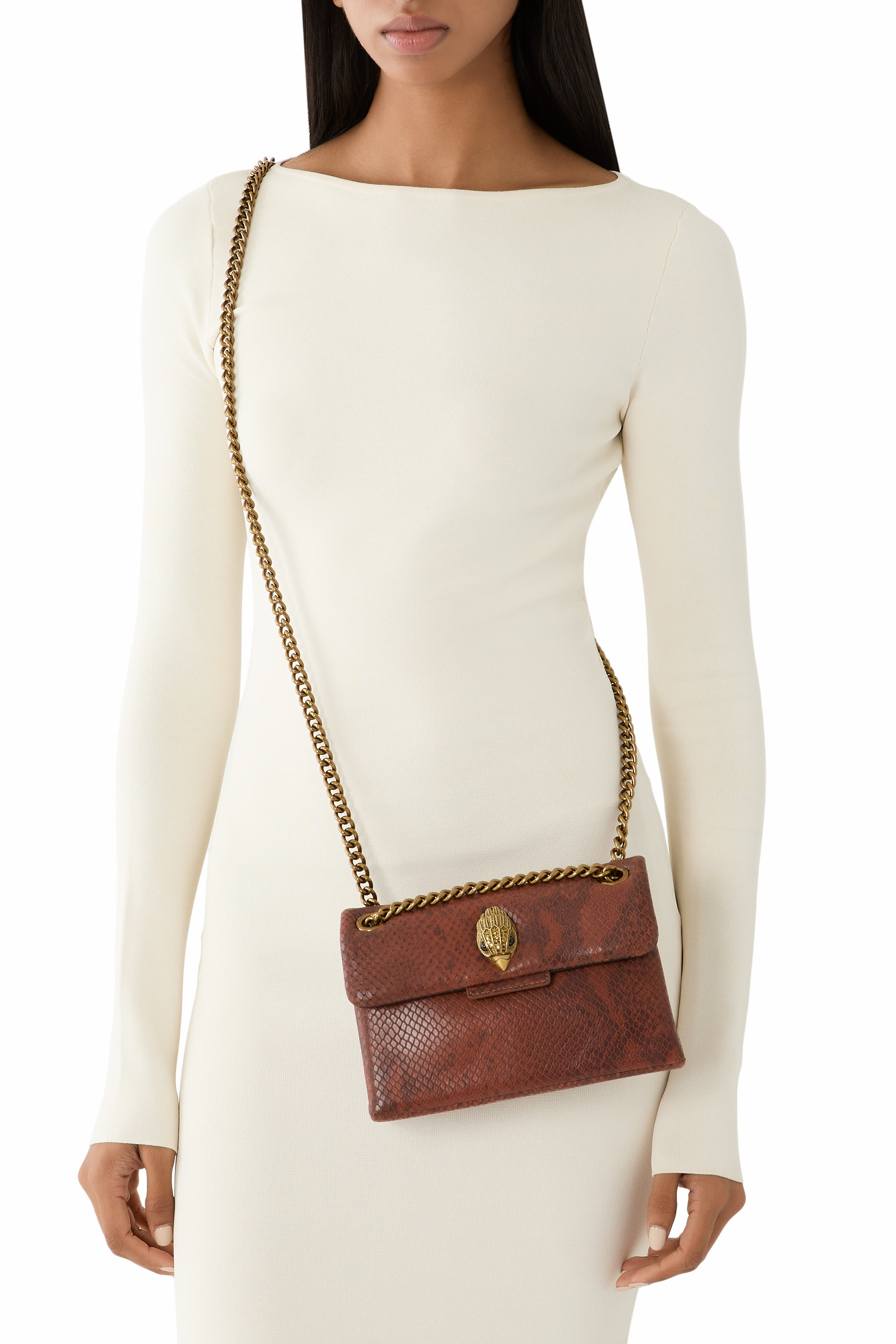 Mini Leather Kensington Bag