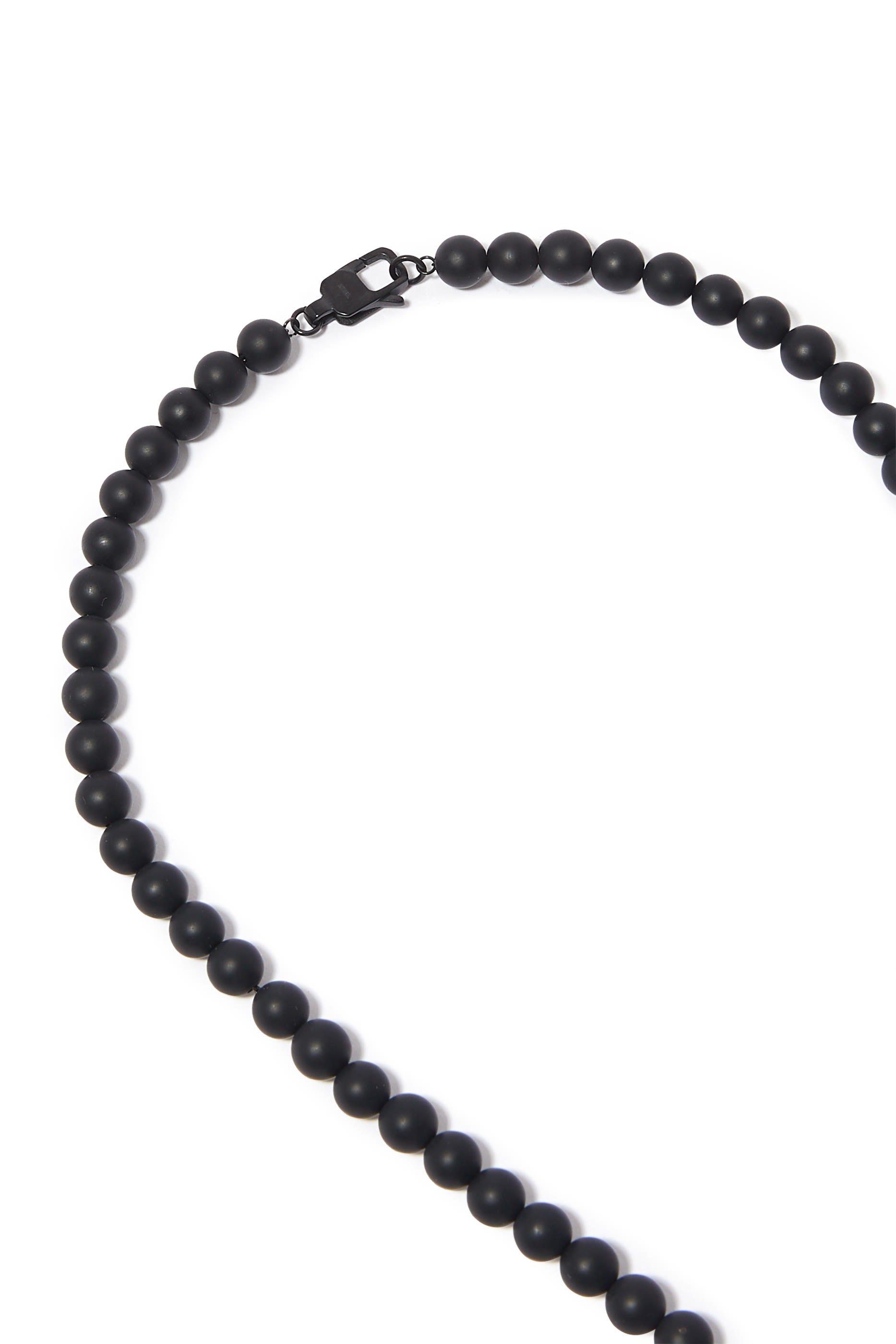 Onyx Beaded Necklace