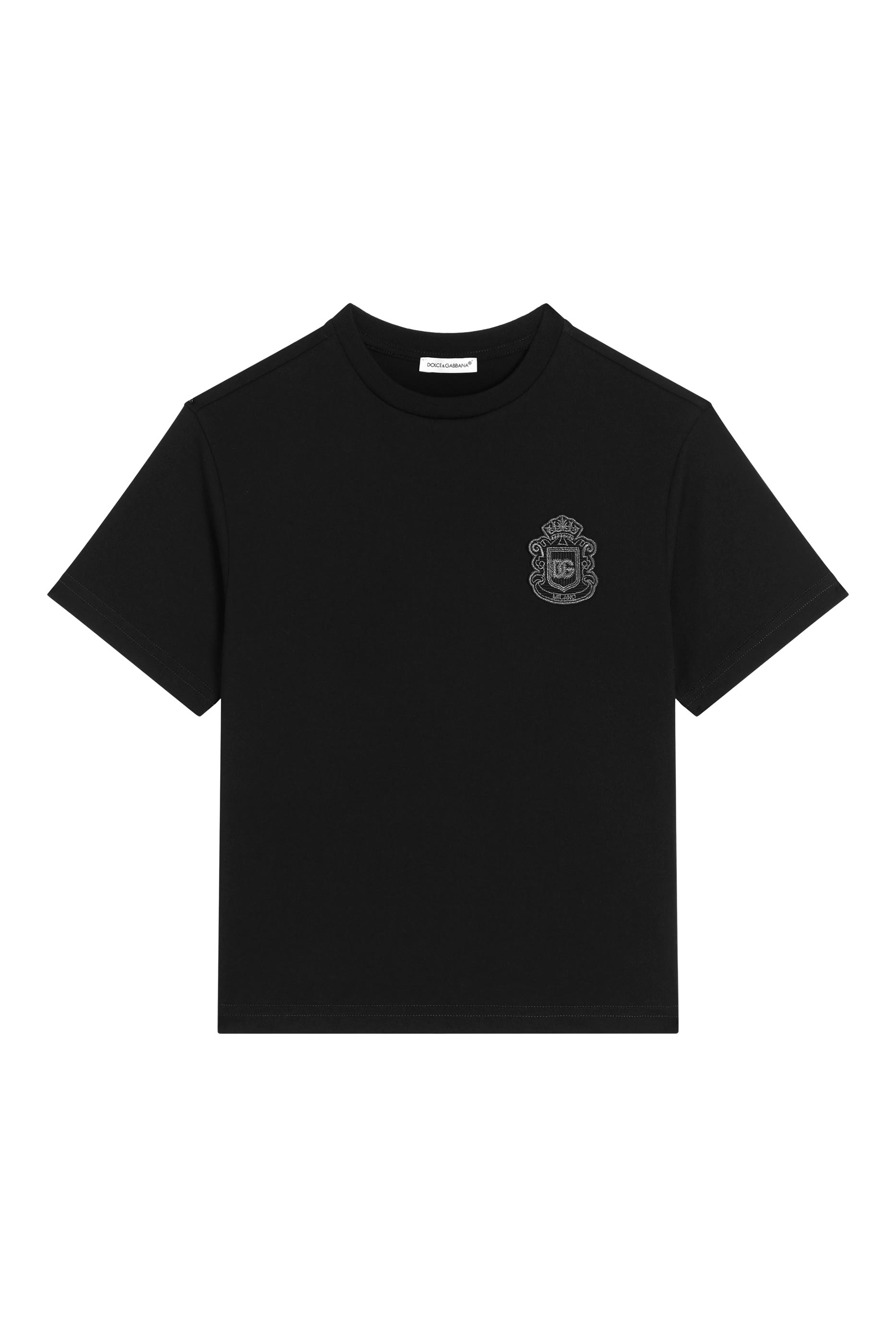 Kids Jersey T-Shirt with DG Heraldic Patch