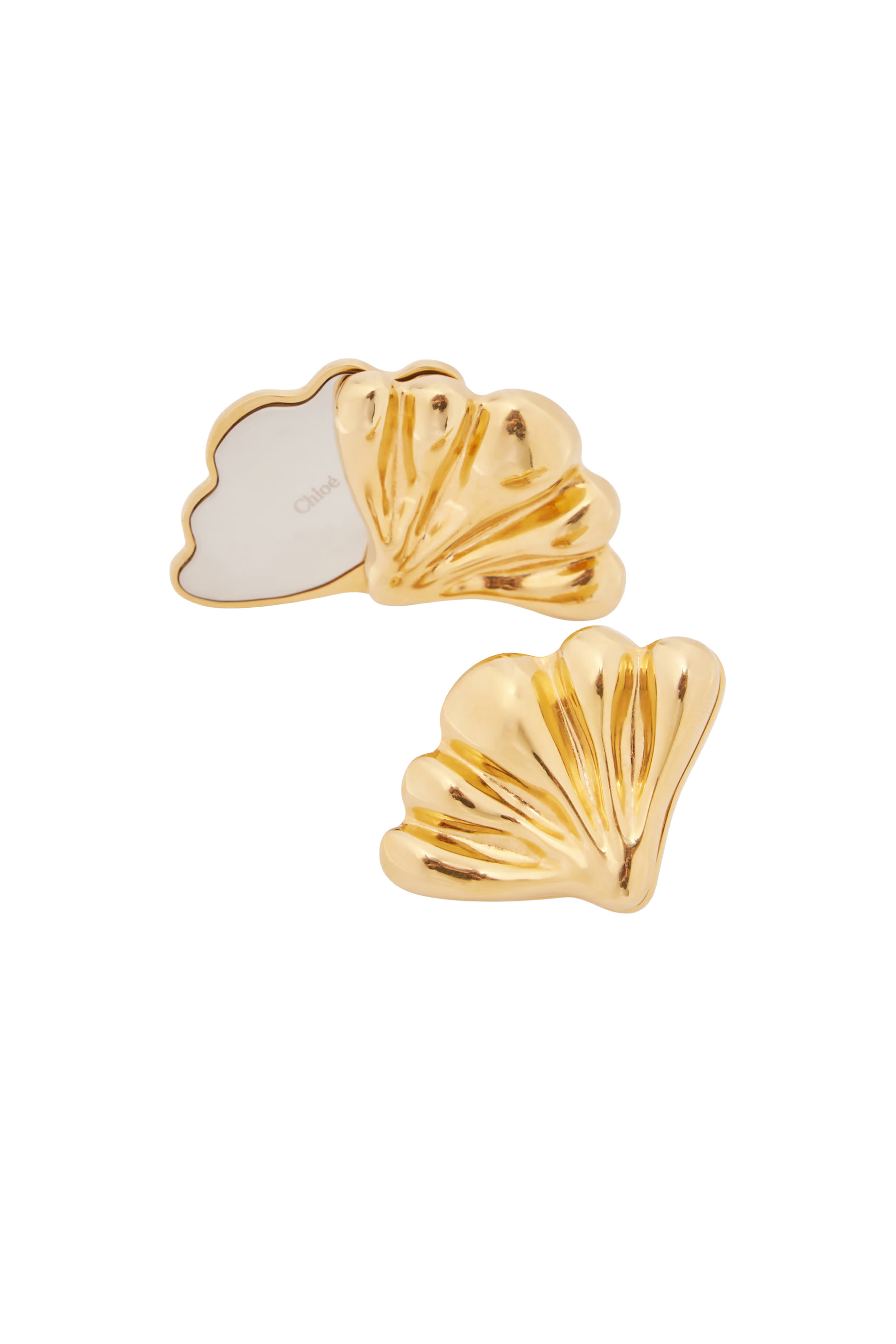 Shell Mirror Earrings