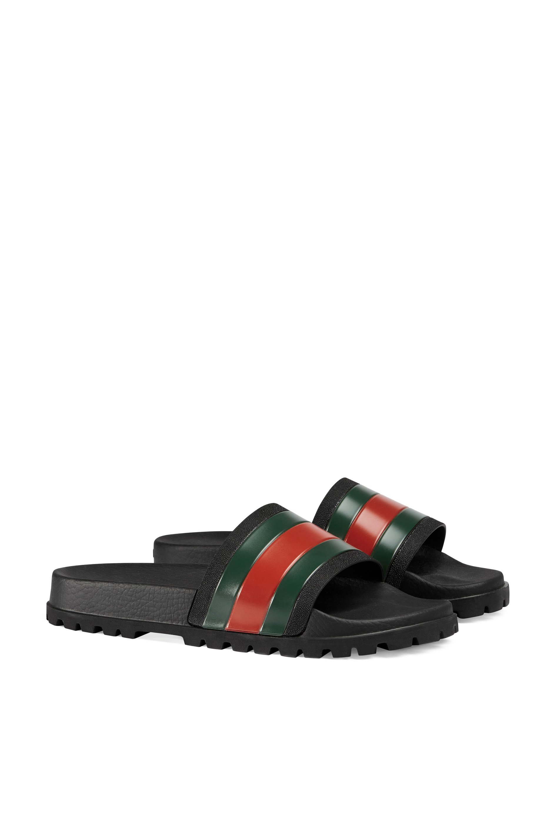 Web Slide Sandals