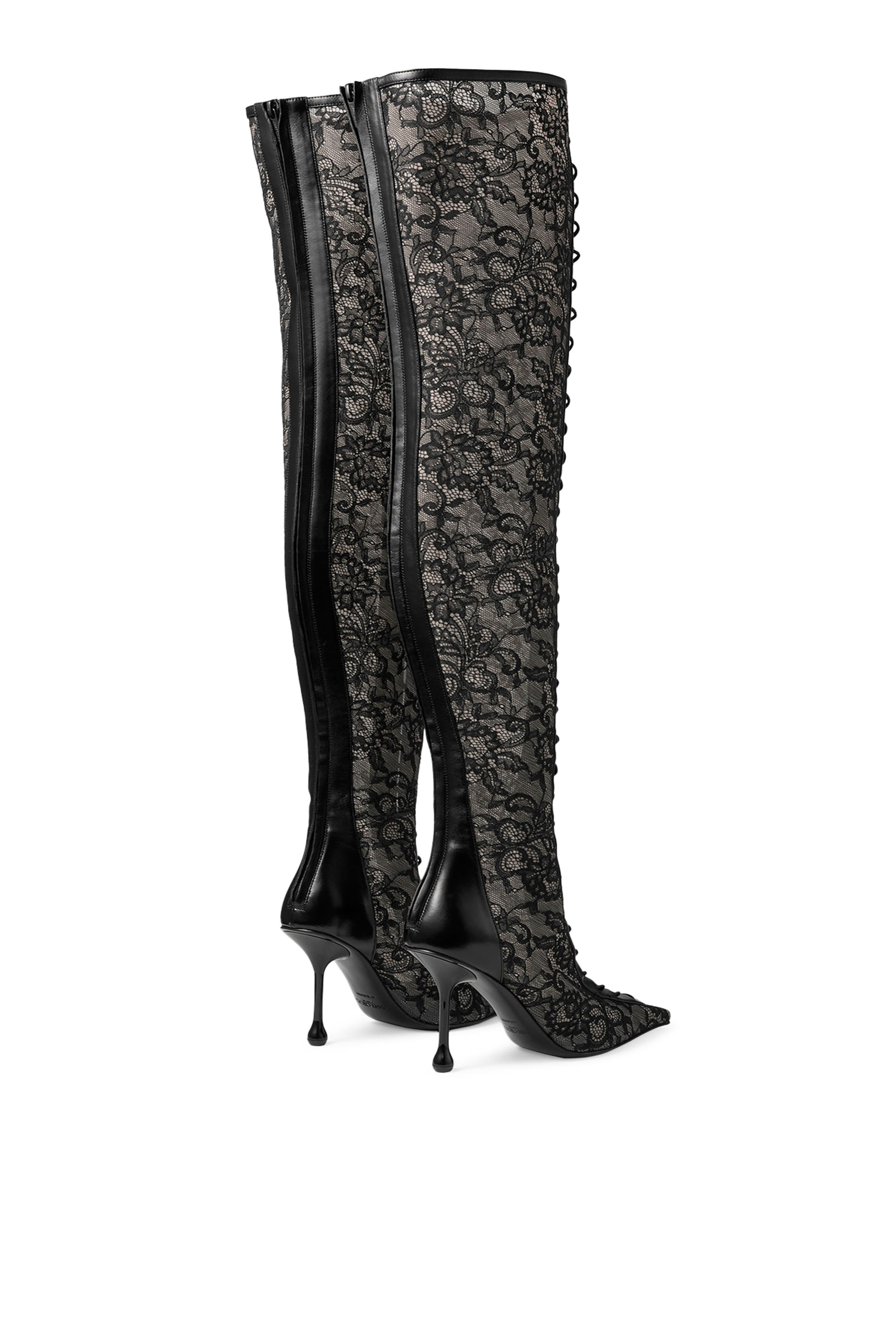 Scarlett 95 Lace-up Over-the-knee Boots