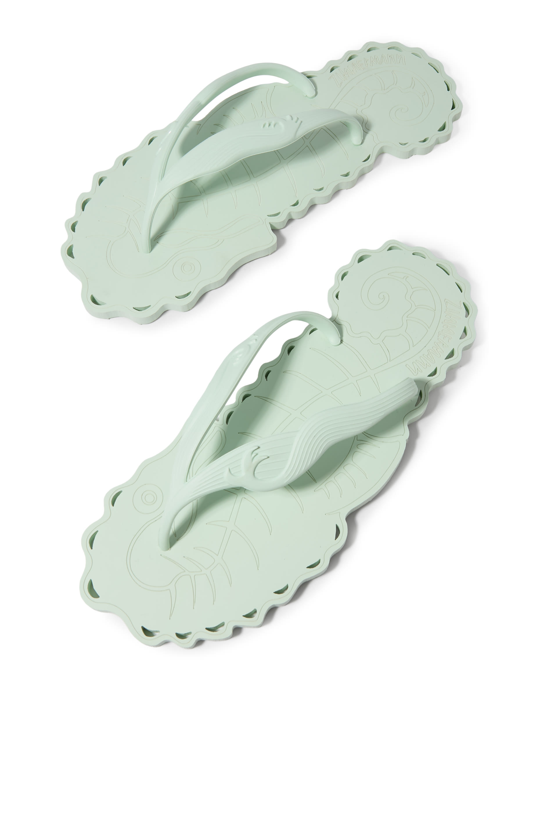 Wavy Thong Sandals