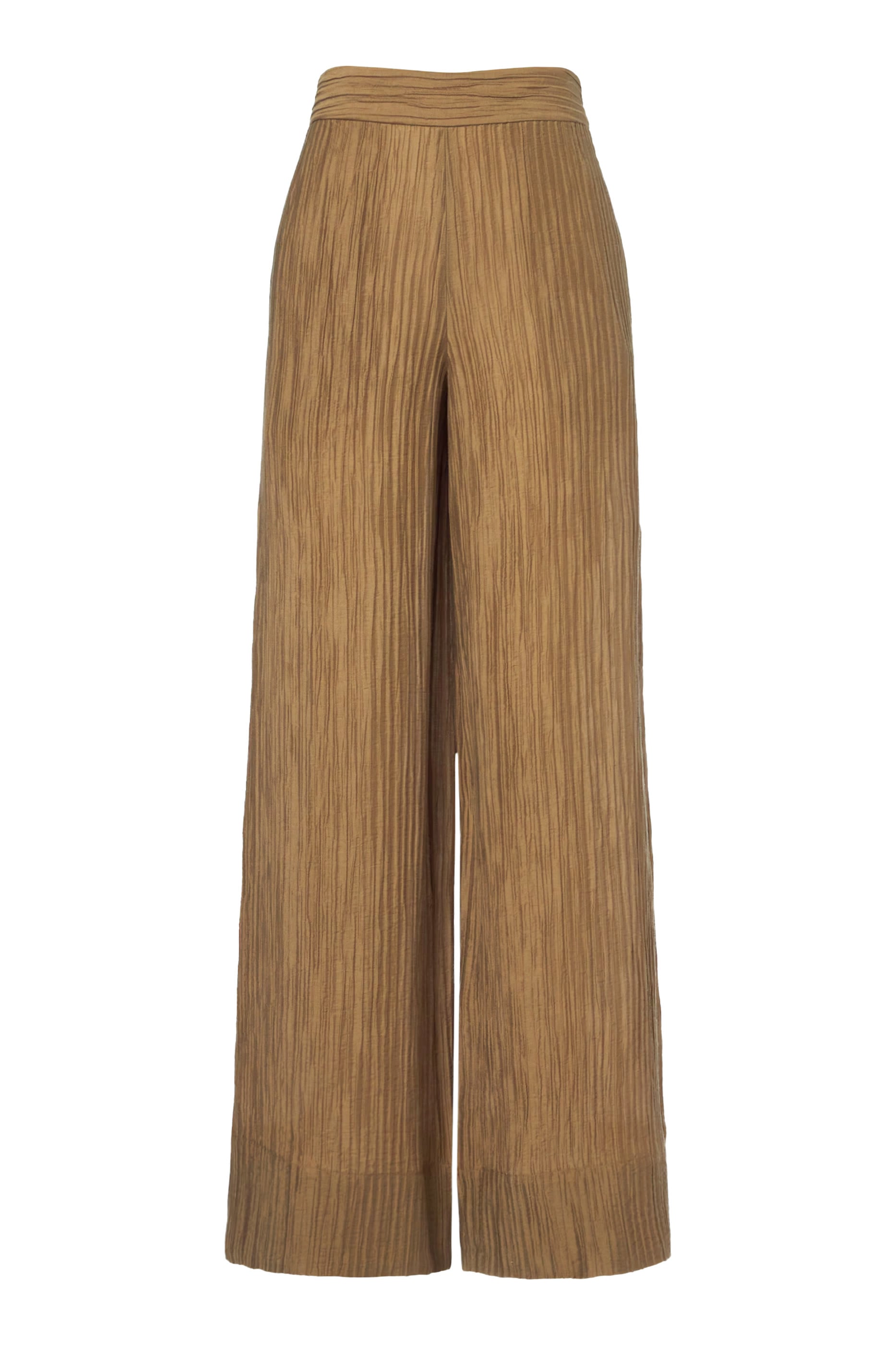 Selene Fluid Crinkle Trousers