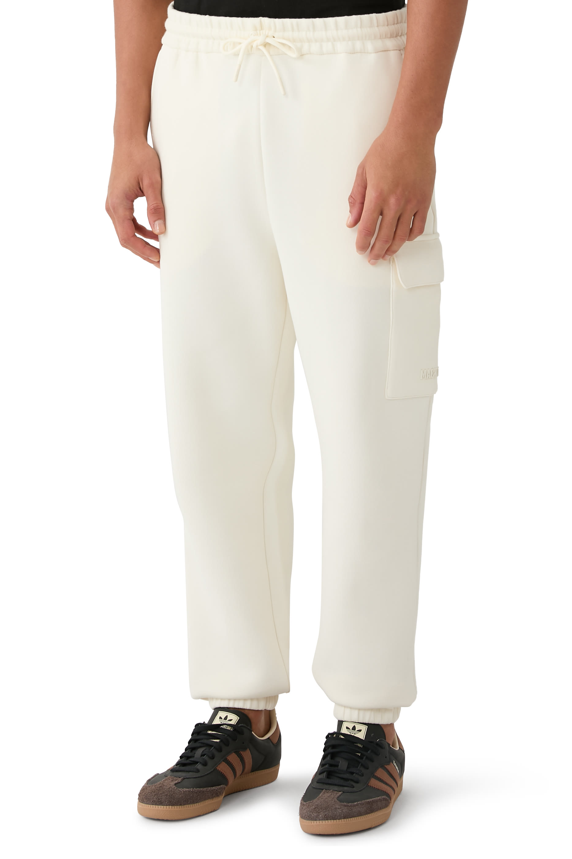 Marvin-R Double Face Jersey Cargo Sweatpants