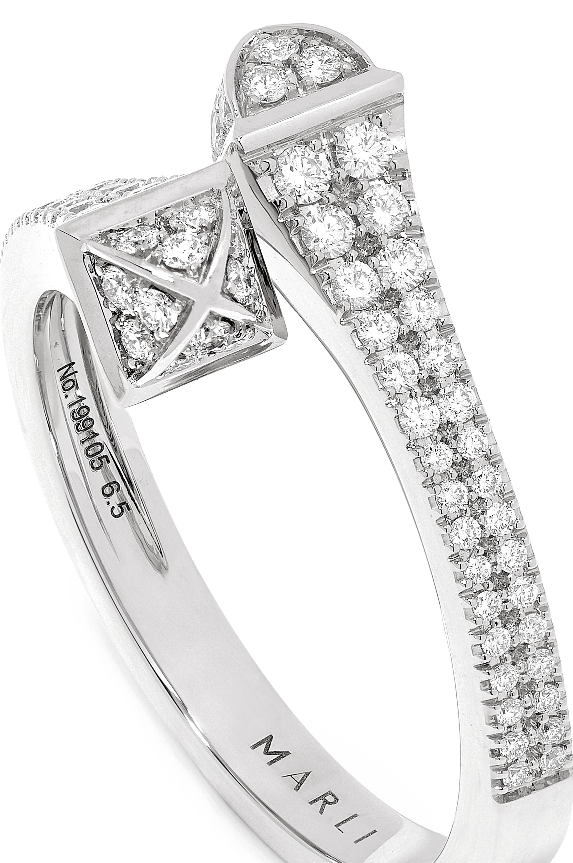 Cleo Diamond & White Gold Ring