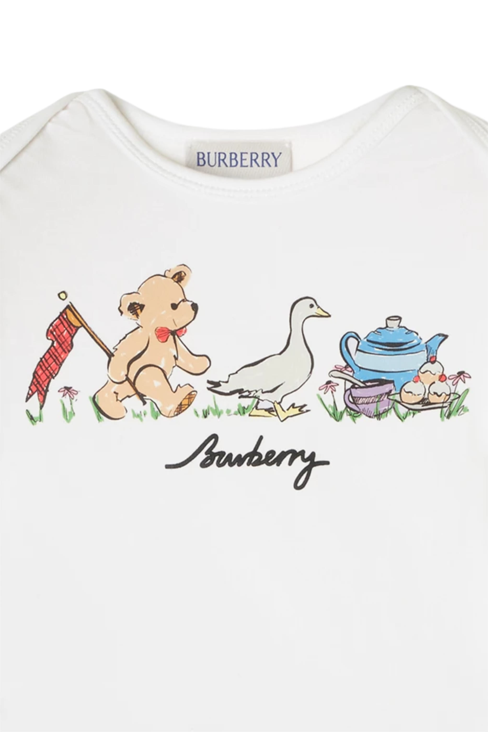 Kids Thomas Bear-Print Babygrow