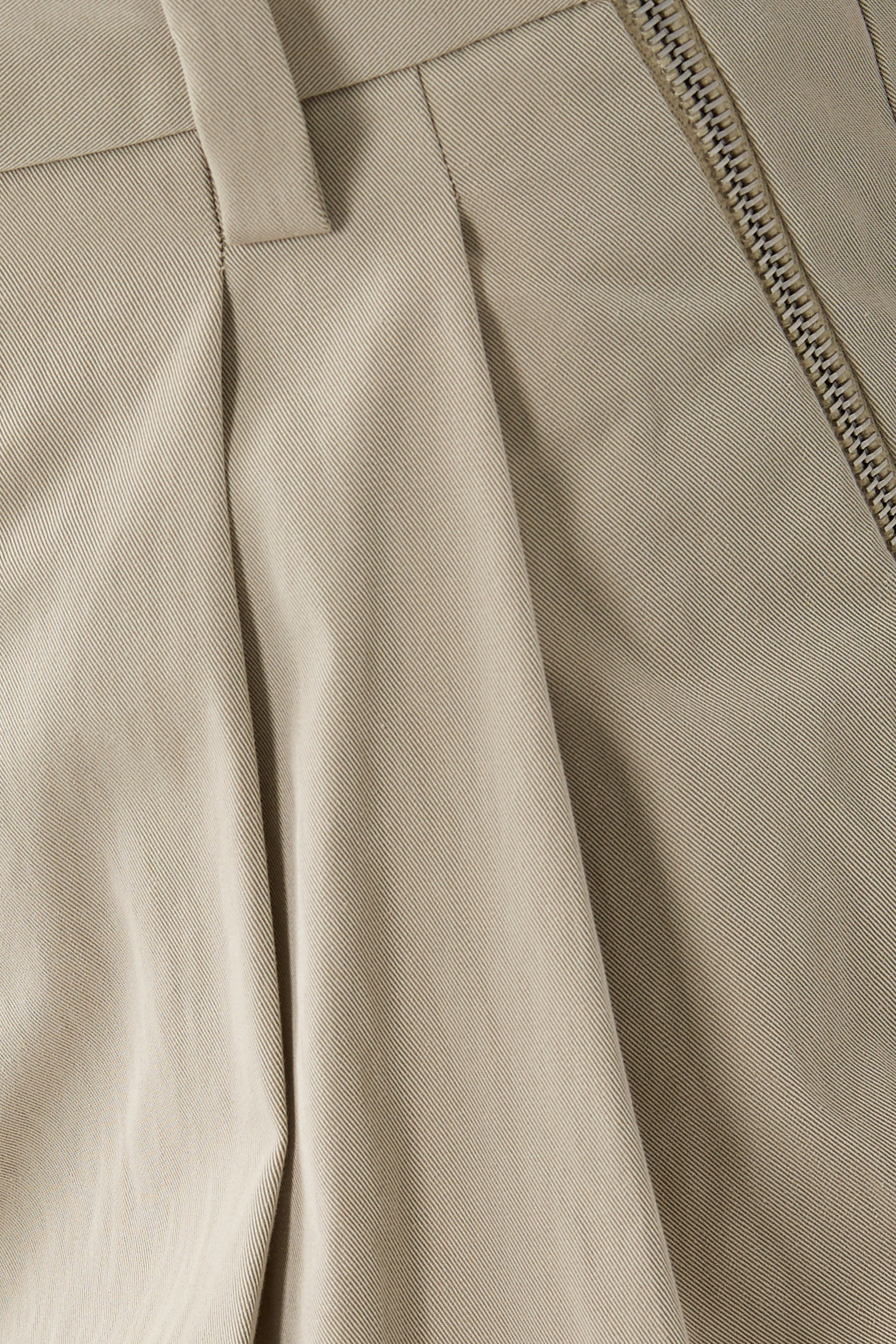 Side-Zip Tailored Pants
