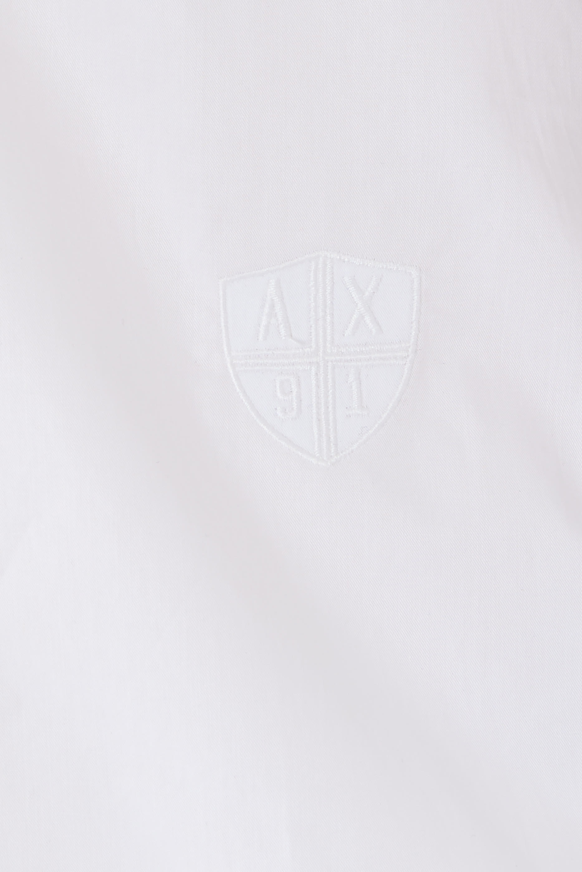 Icon Embroidery Button-Up Shirt