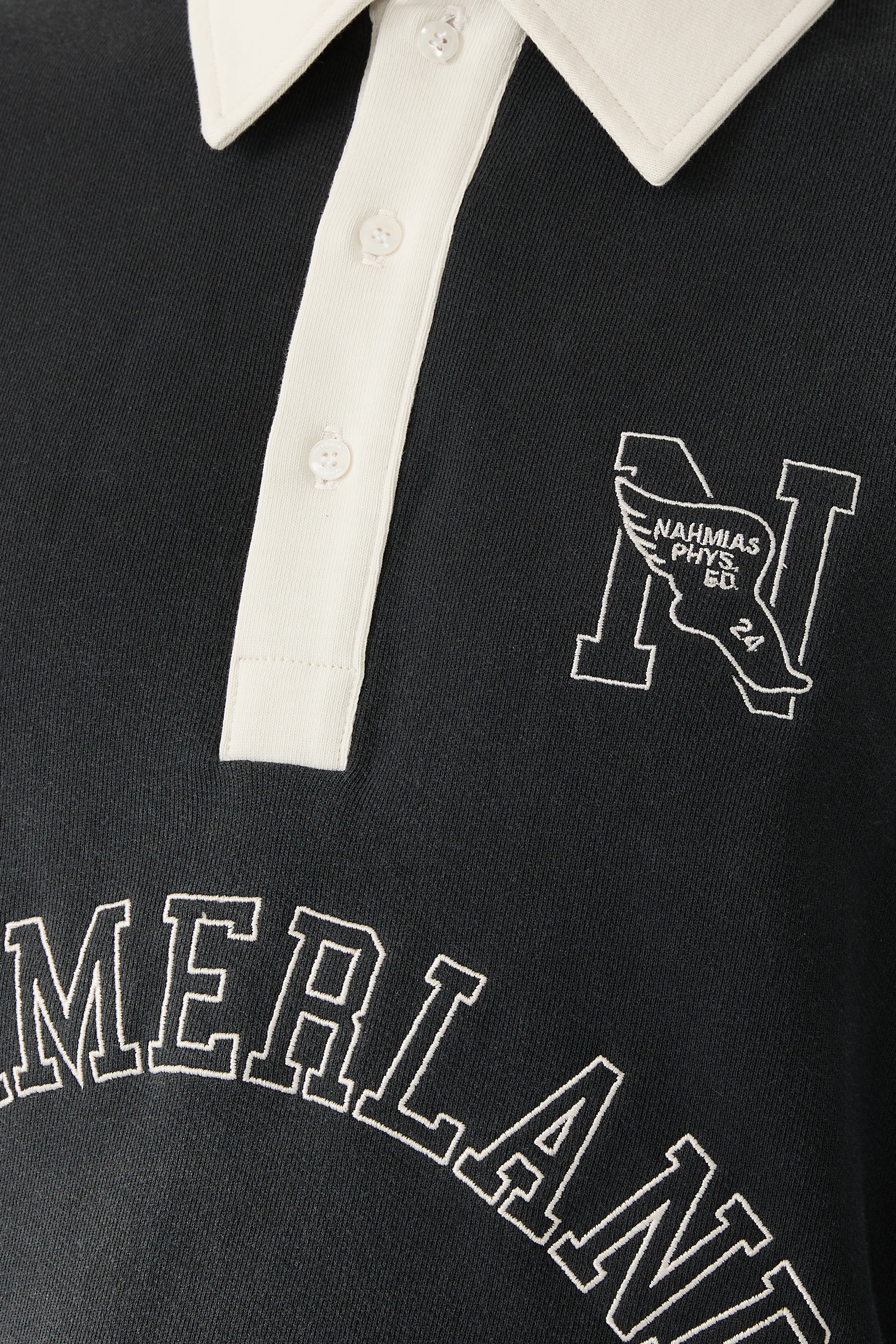 Collared Long Sleeves Terry Polo