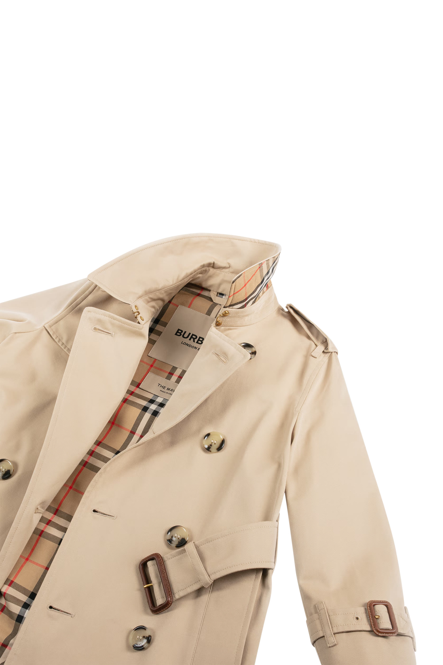 Kids Gabardine Trench Coat