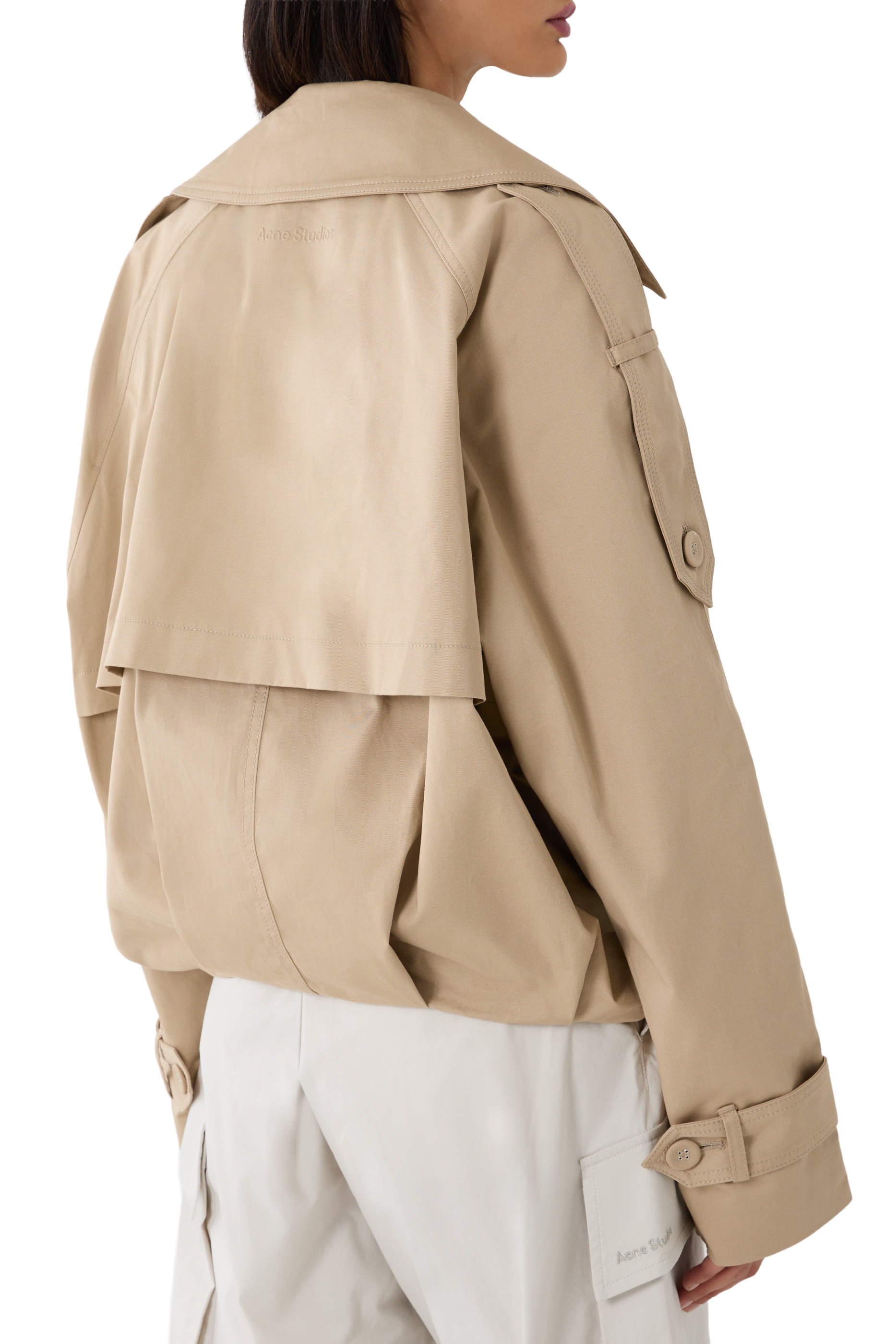 Twill Double-Breasted Trenchcoat