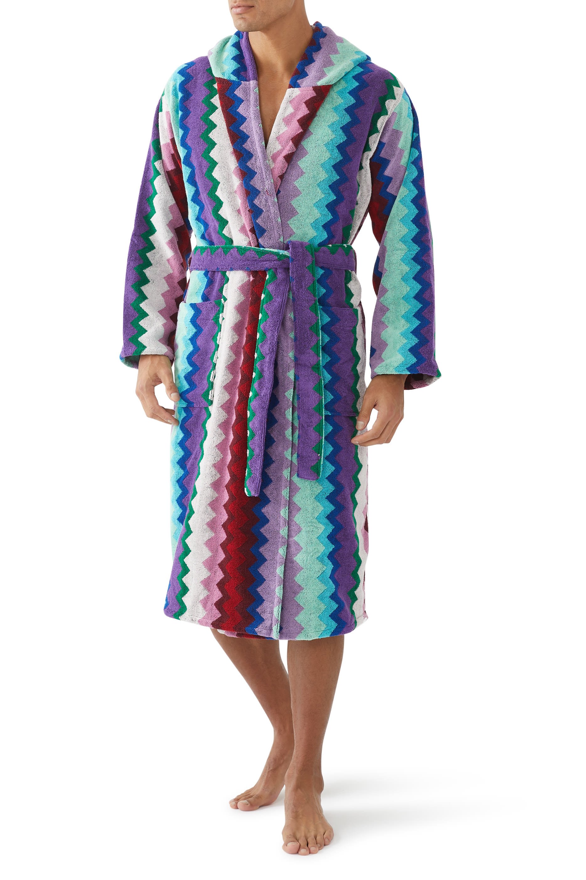 Chantal Long Hooded Bathrobe