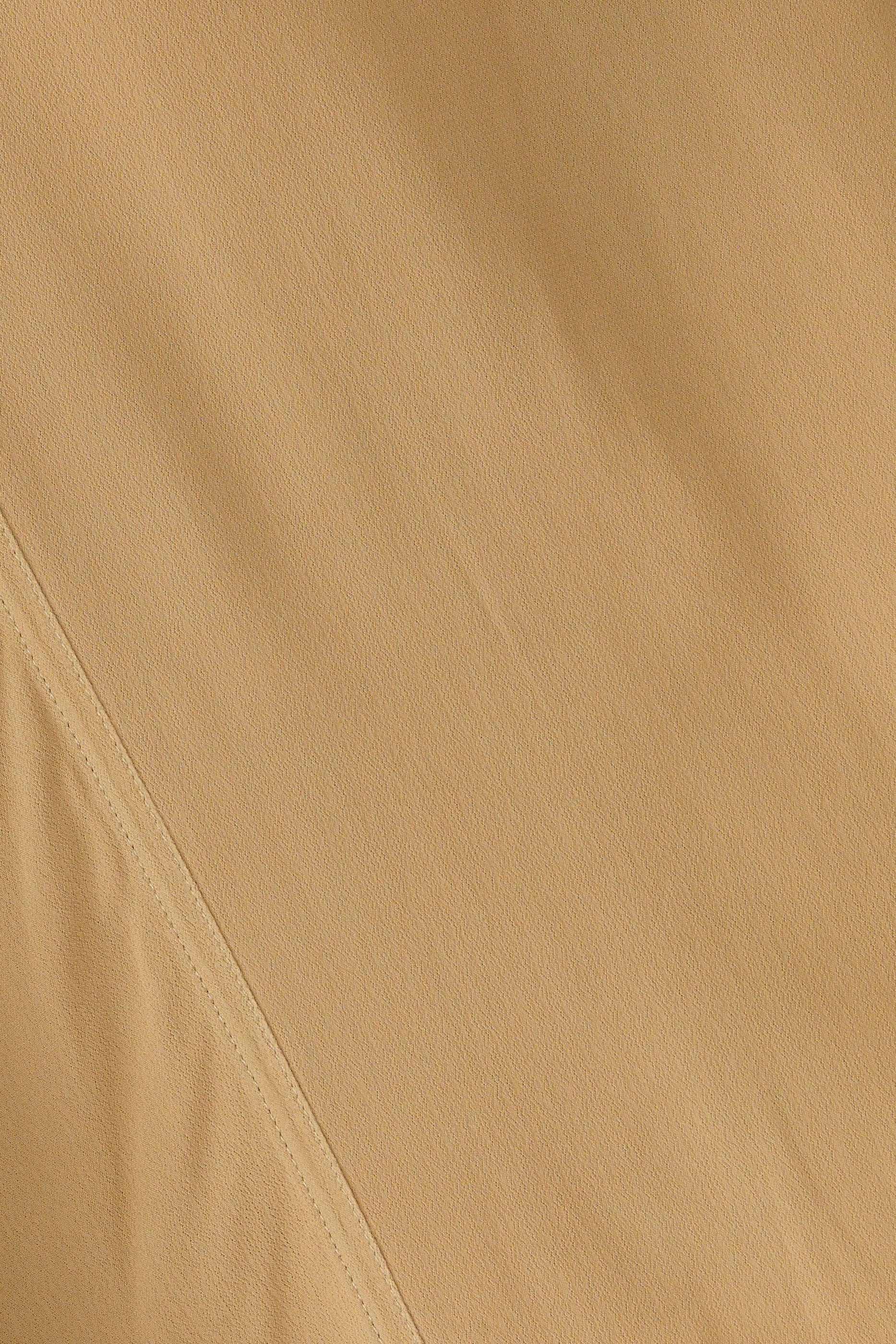Draped Scarf Blouse 
