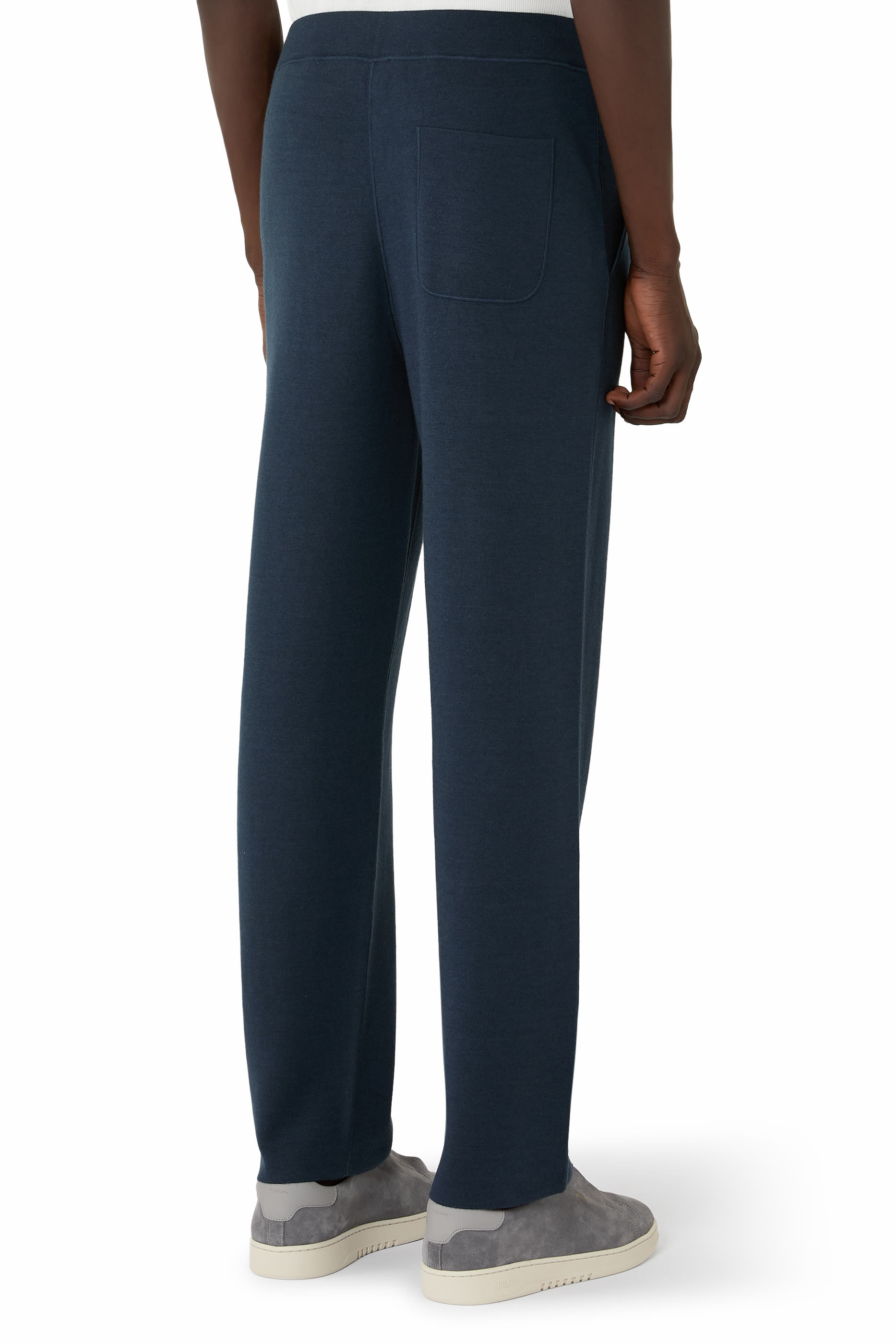 Pleated Straight Pants