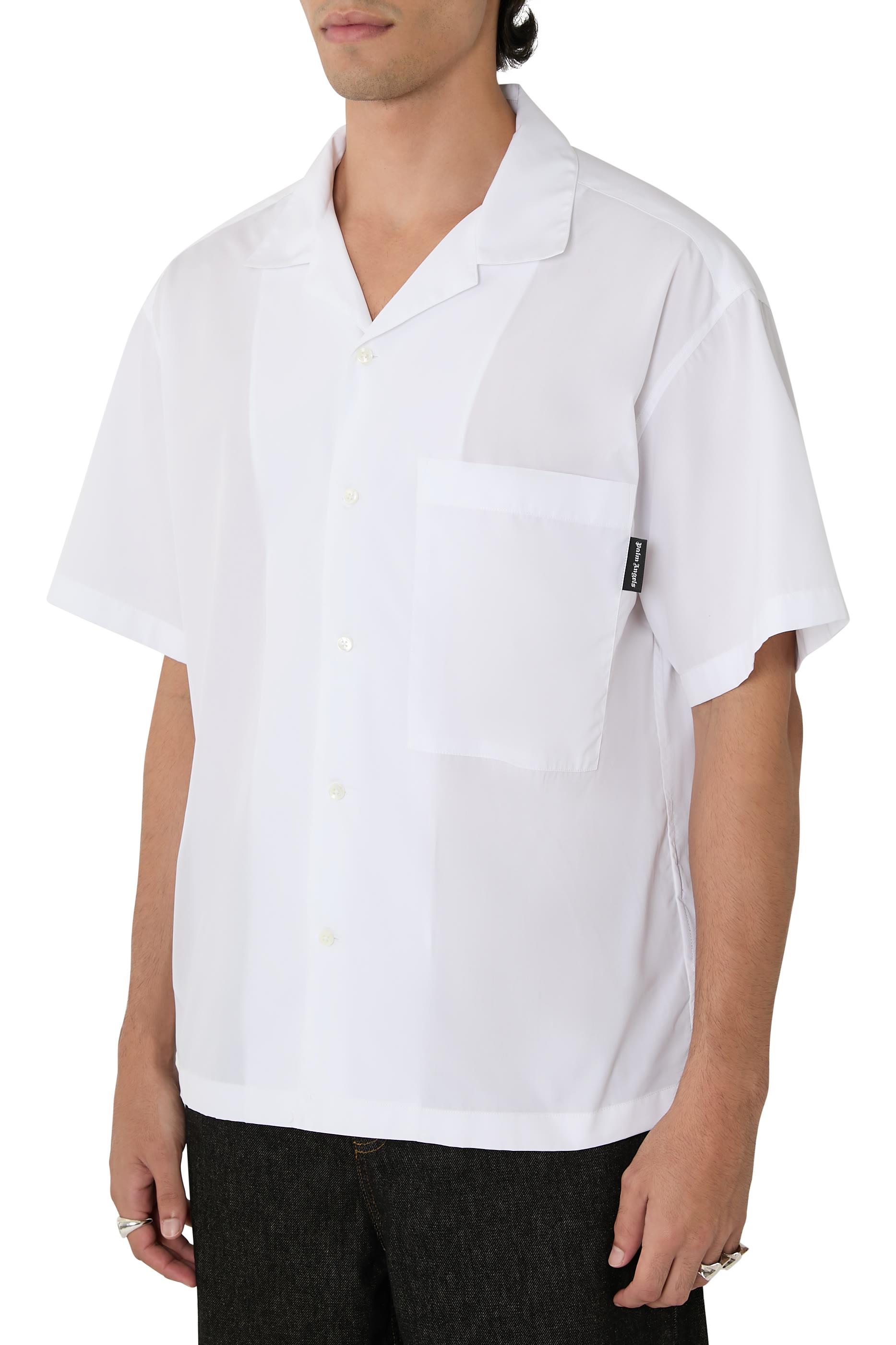 Curved-Logo Classic Shirt