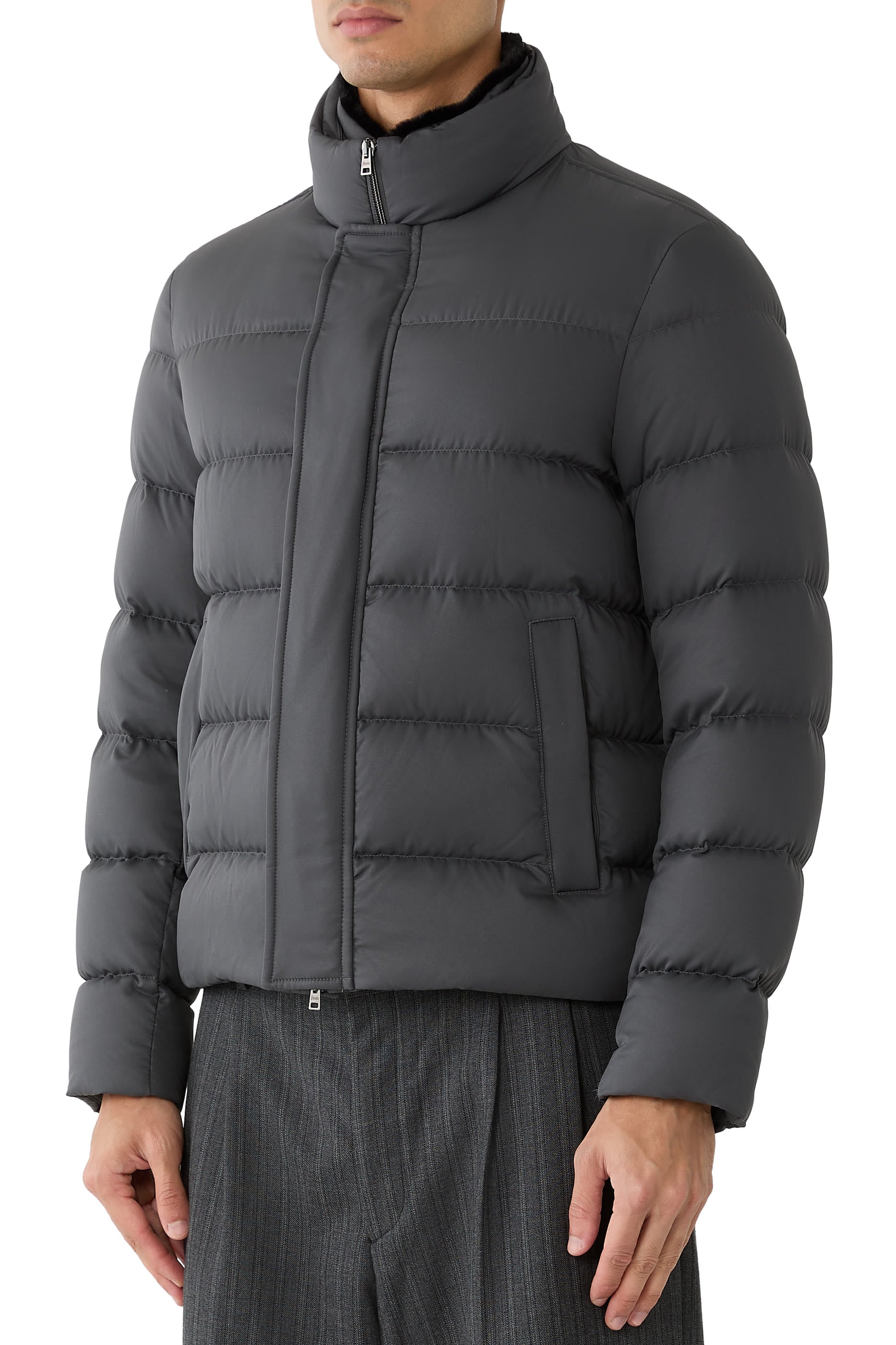  Fur Lined Puffer Jacket