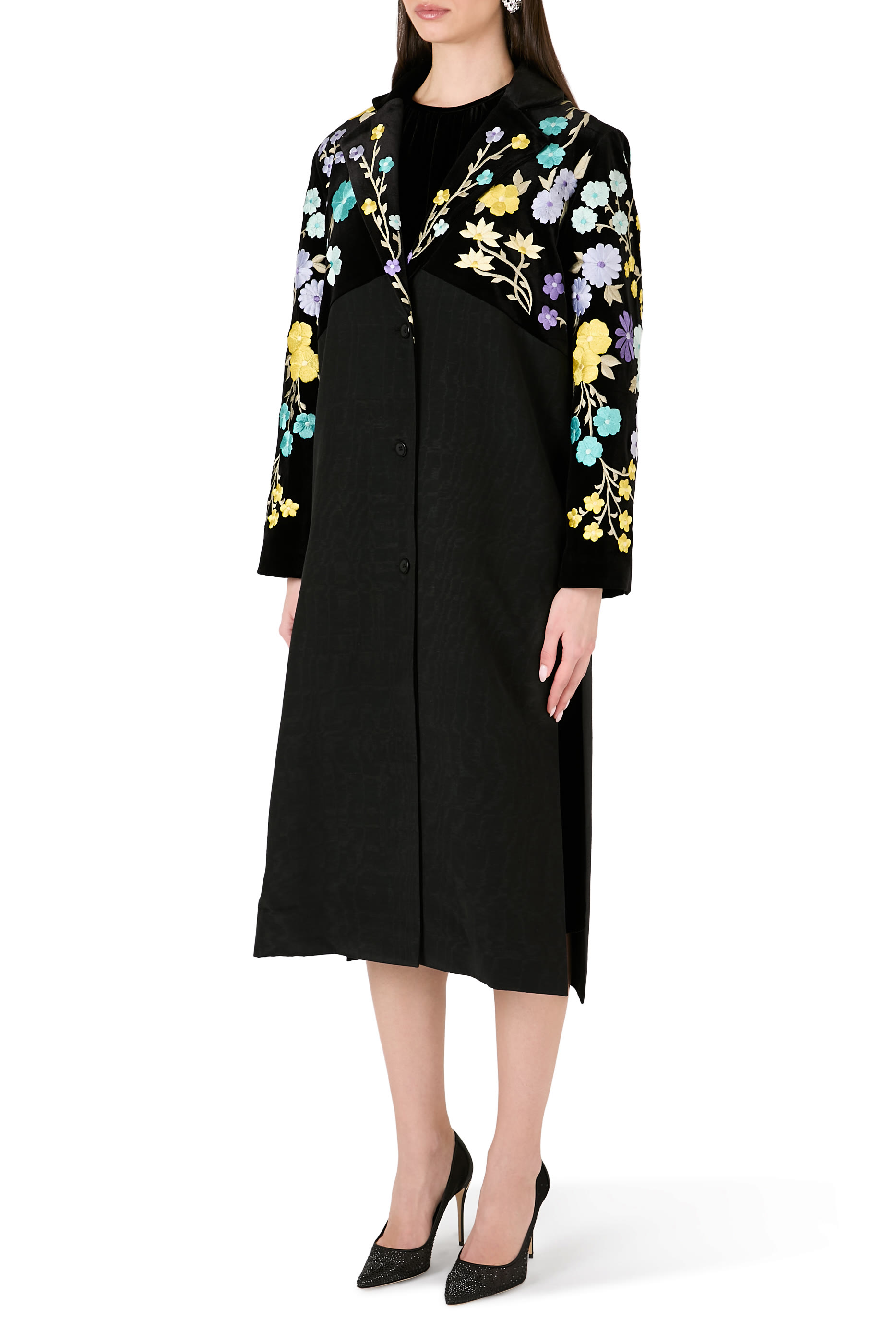 Floral Coat