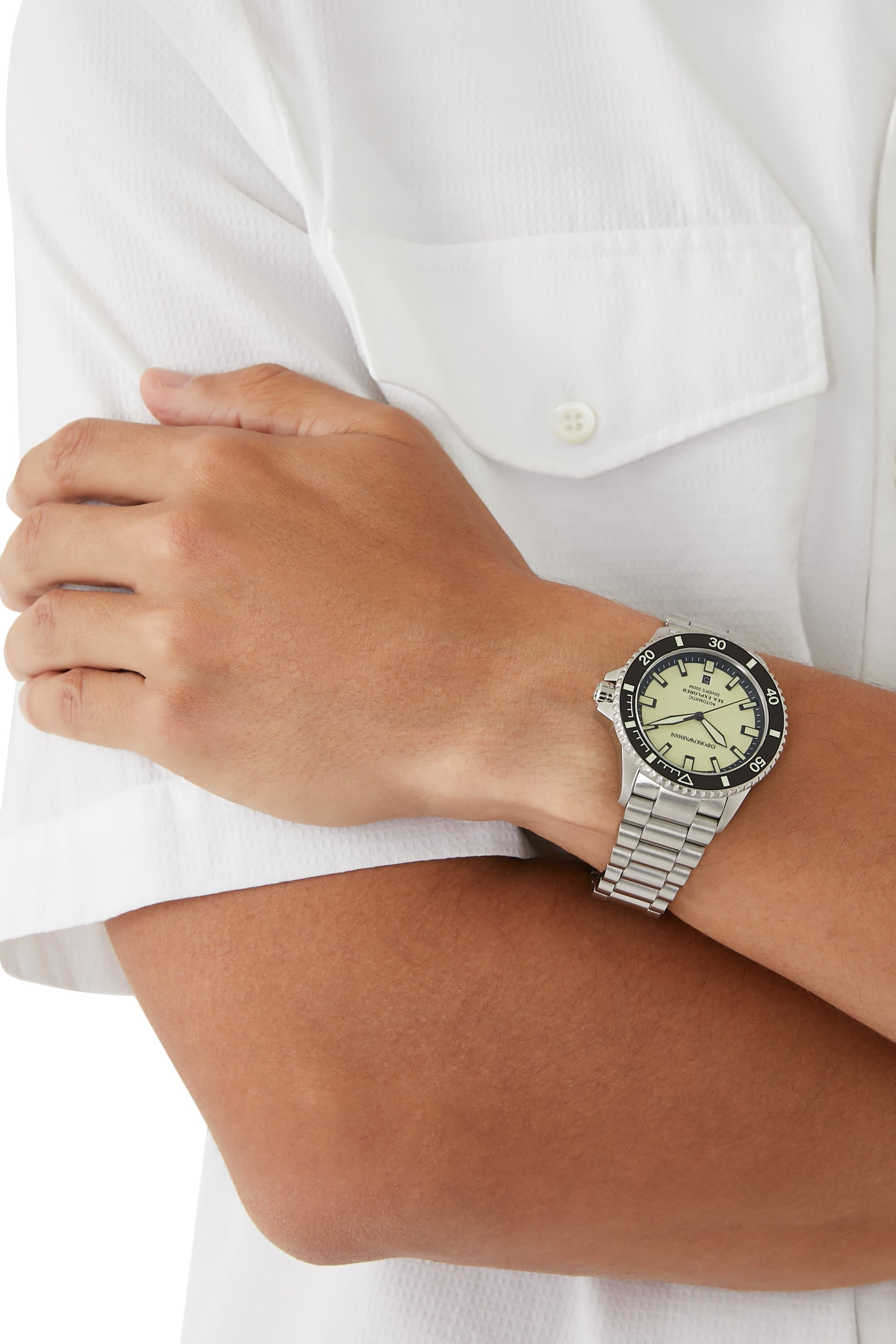  Sea Explorer Automatic Stainless Steel Watch
