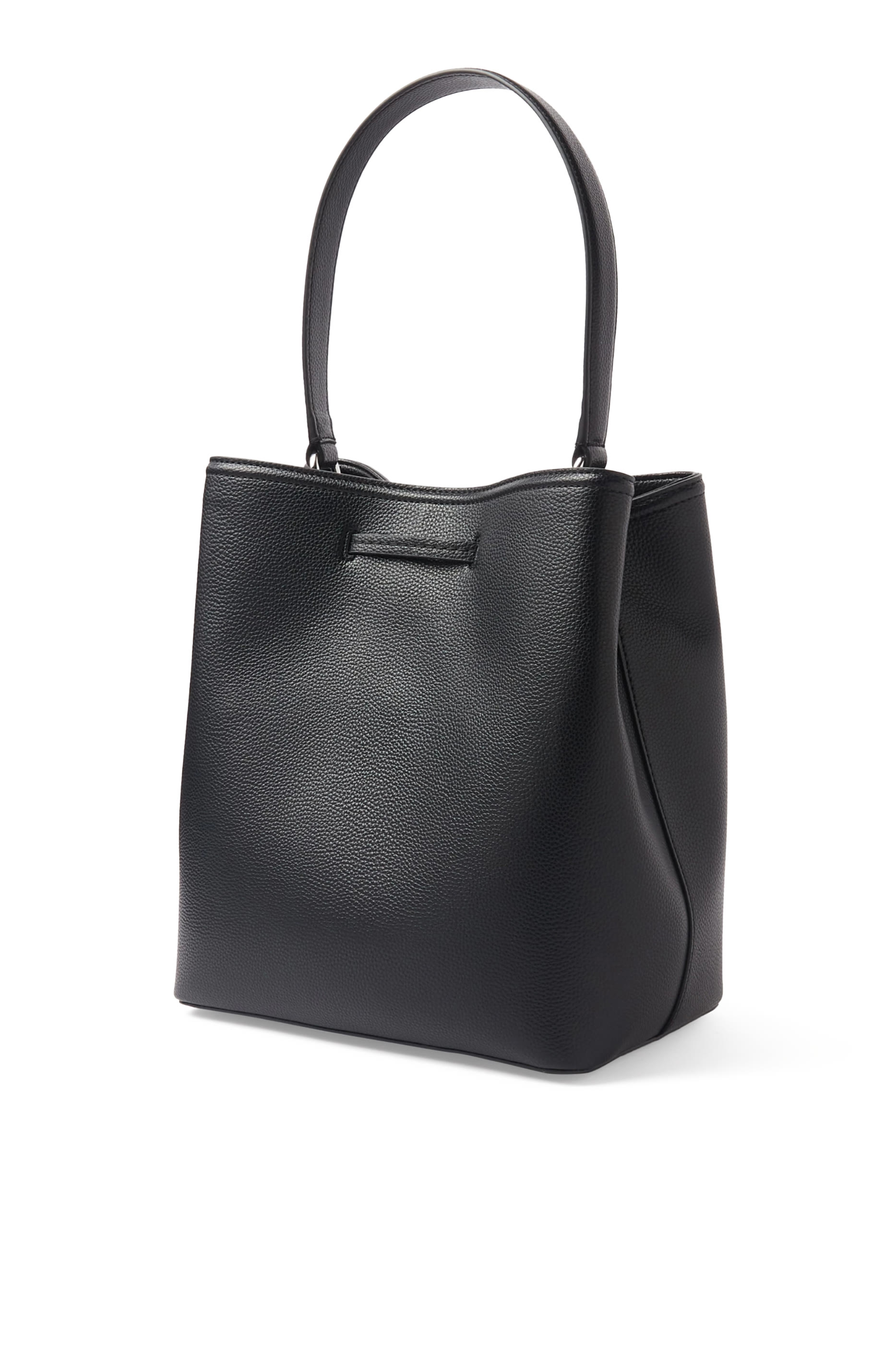 Anett Double B Monogram Drawstring Bag