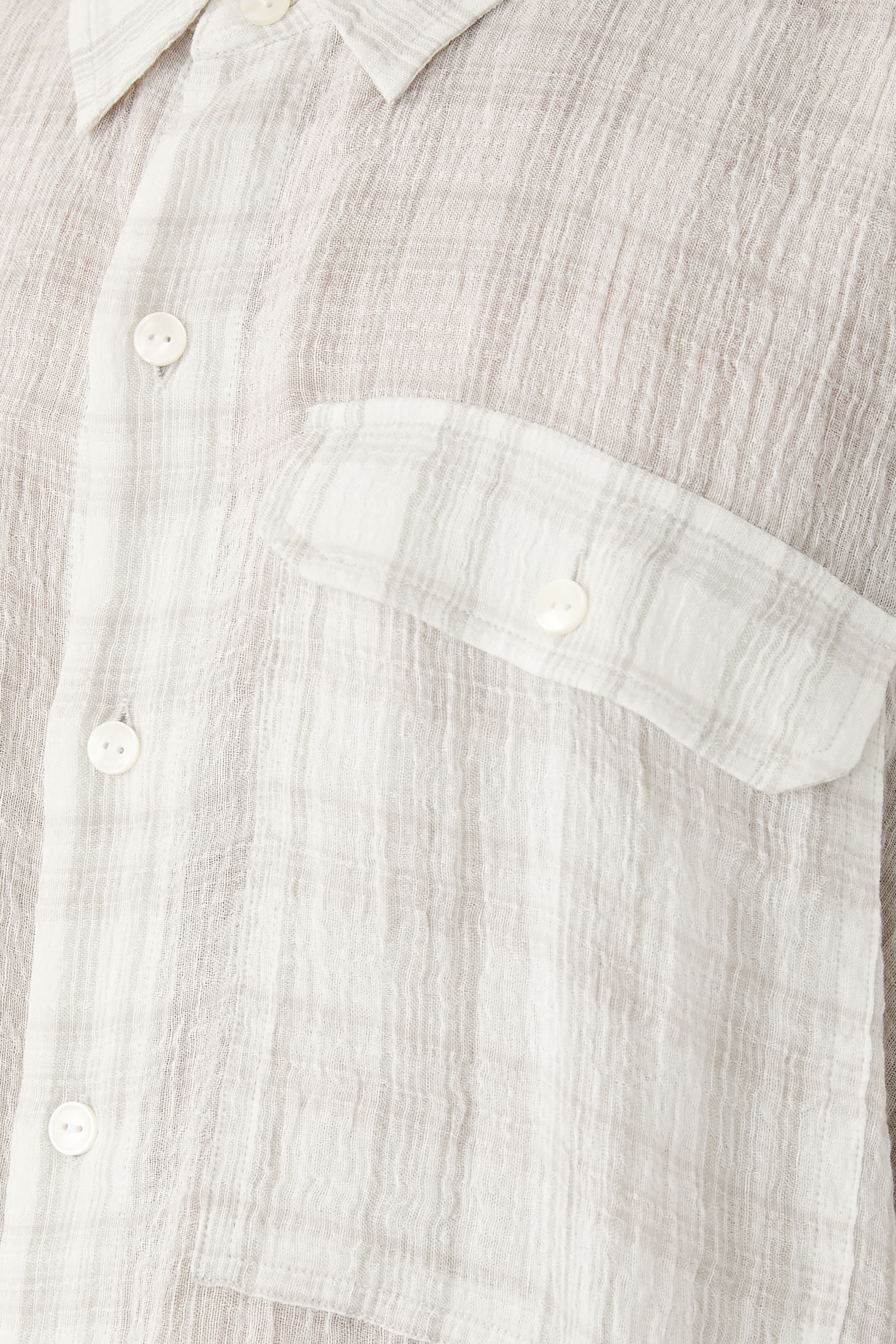 Checked Slubby Shirt