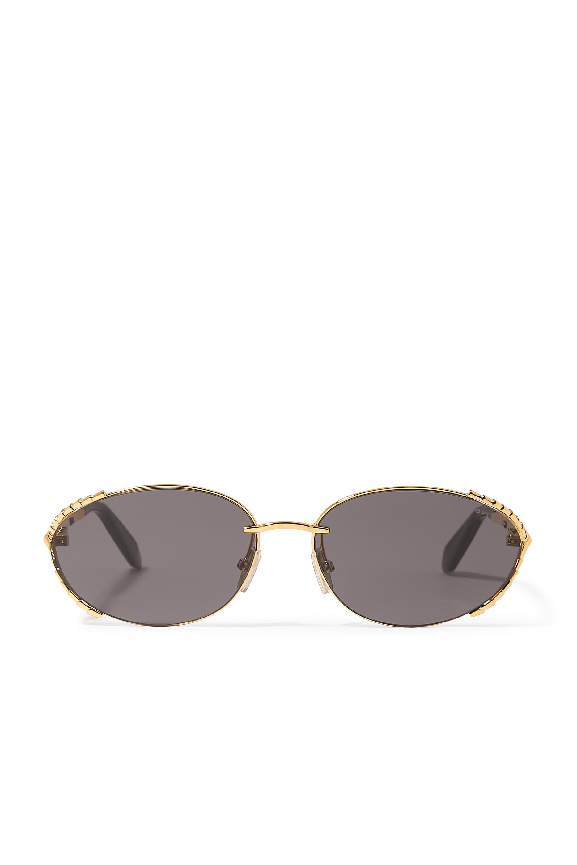 Serpenti Viper Oval Sunglasses