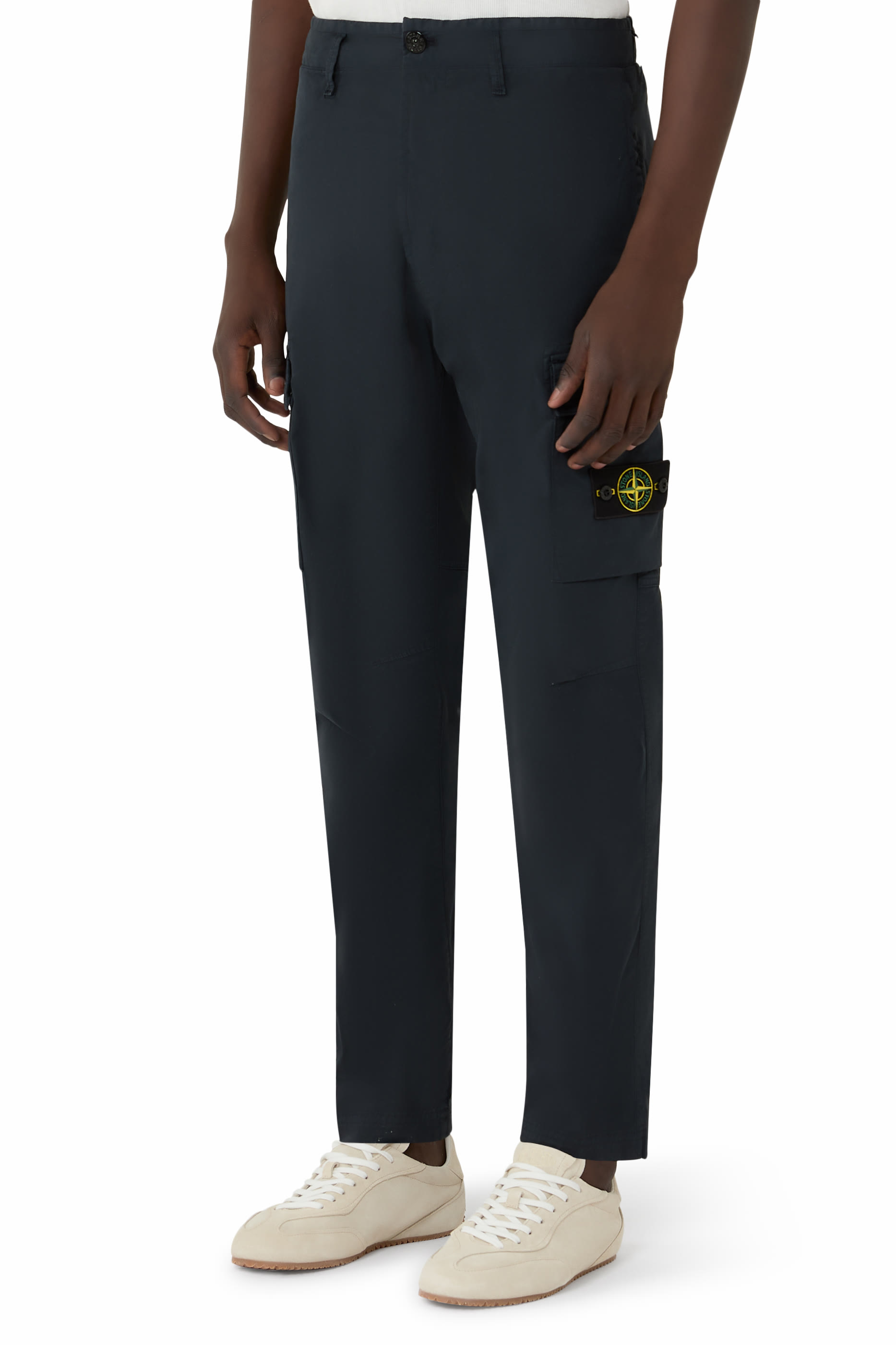 Stretch Organic Cotton Twill Cargo