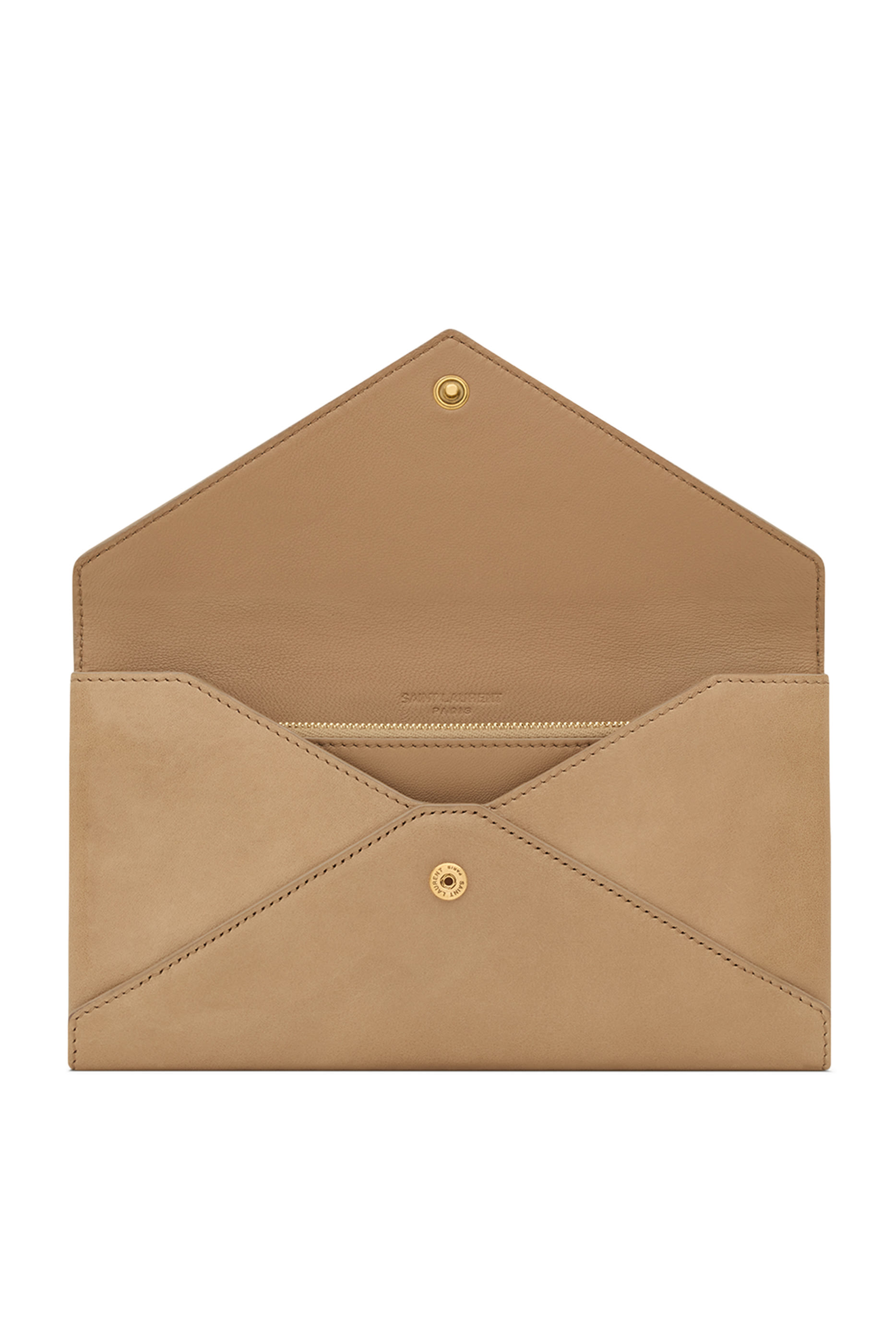 Letter Large Wallet in Leather