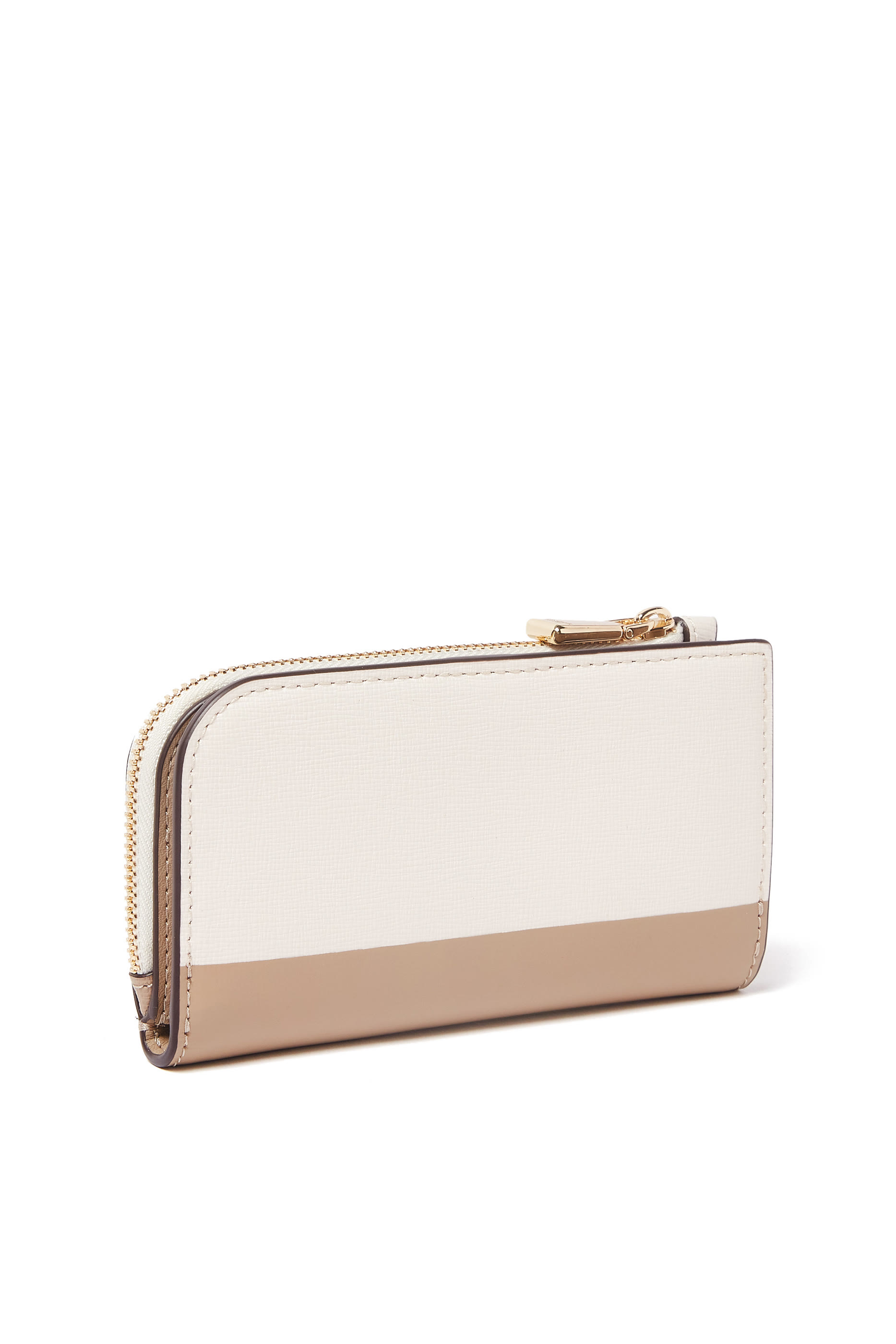 Devin Colorblocked Small Slim Bifold Wallet