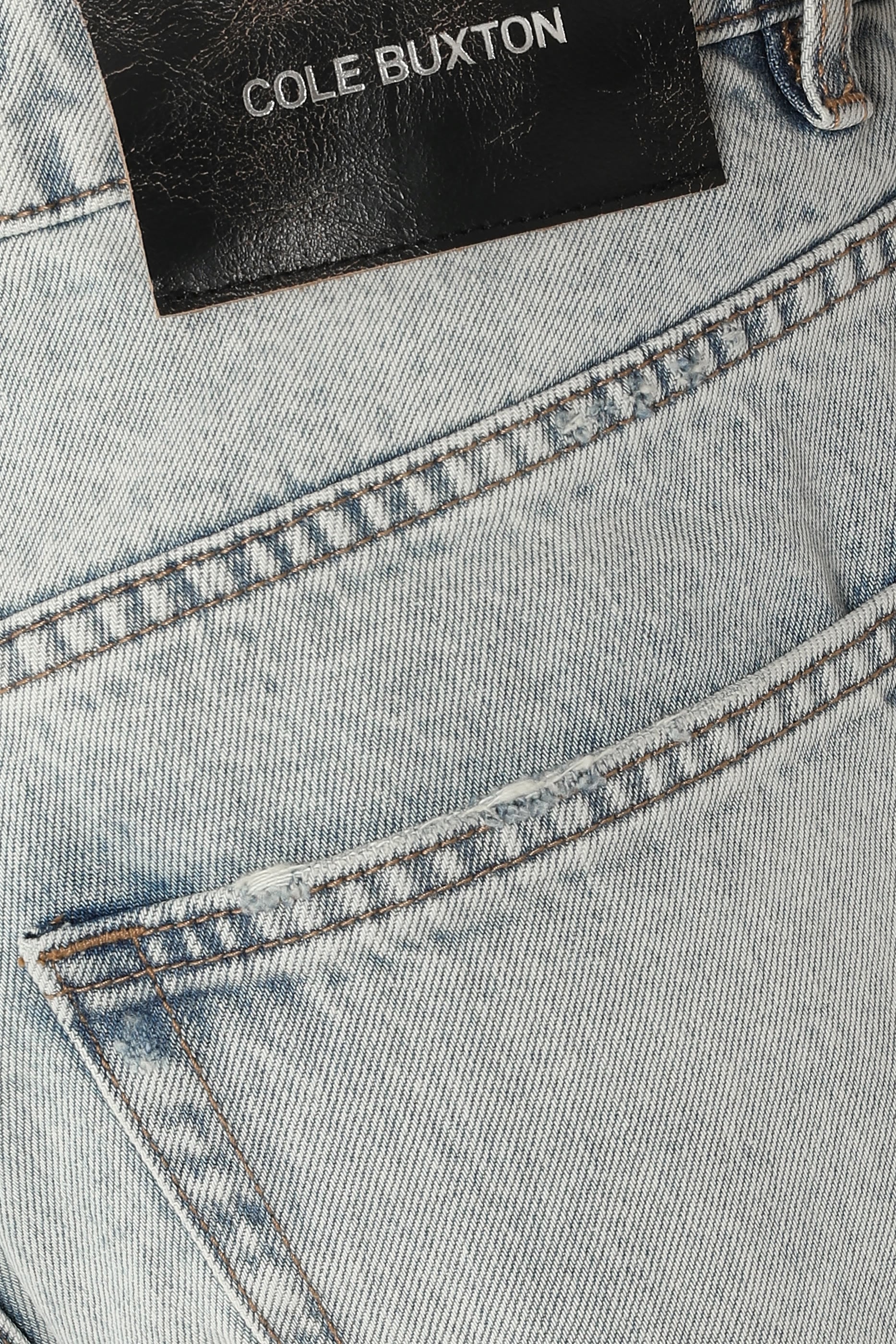 Logo Light Wash Jeans