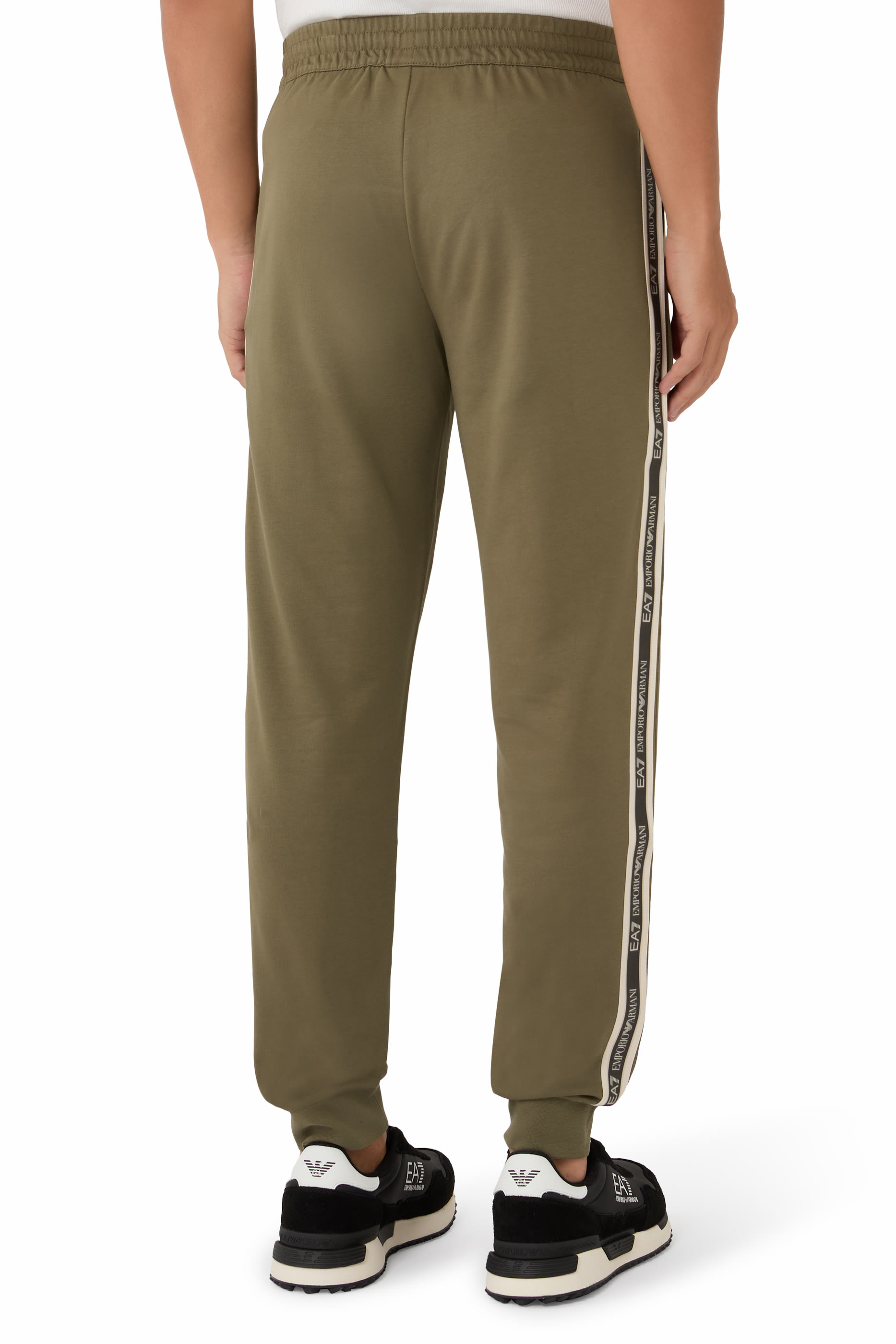 EA7 Logo Tape Joggers