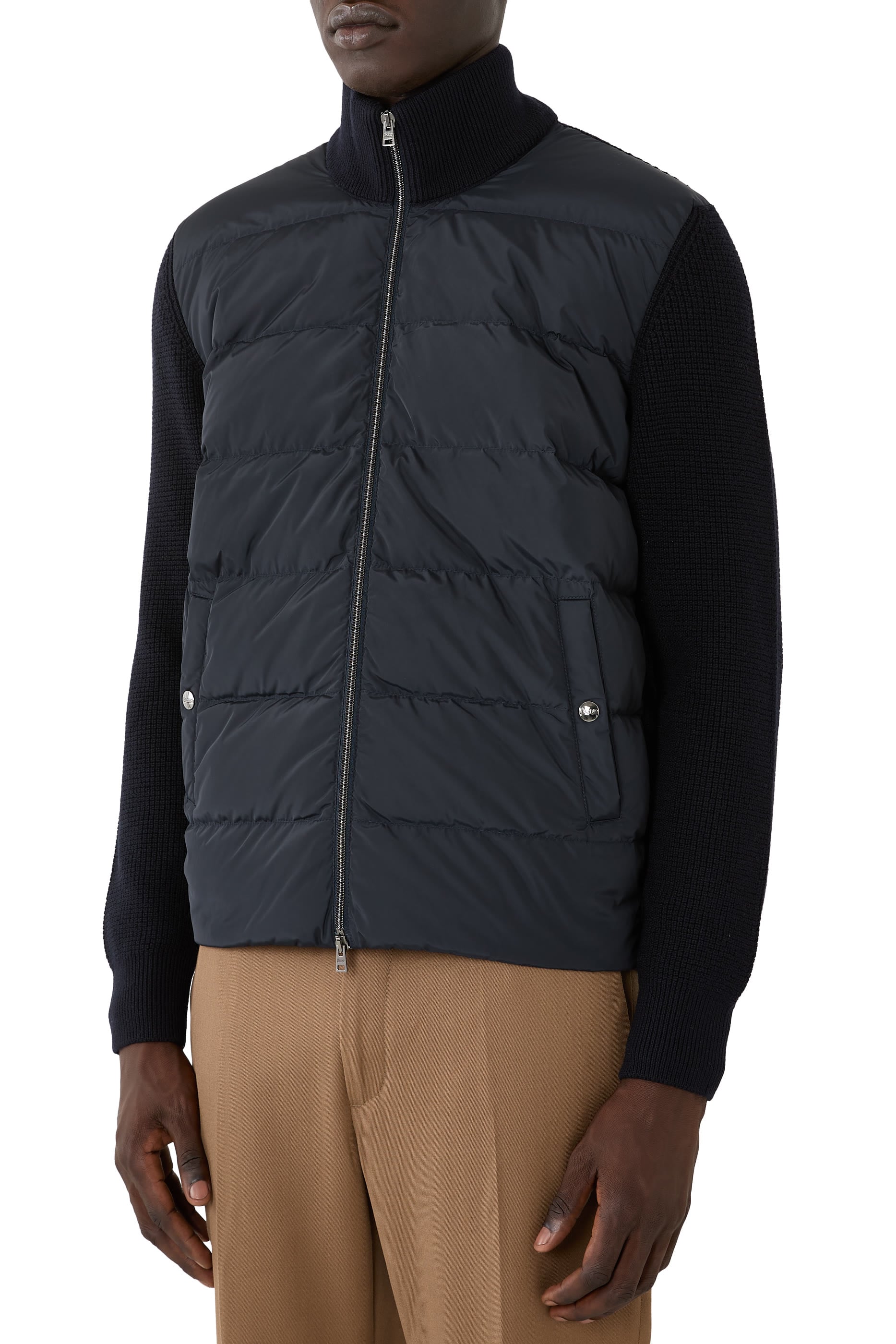 Waffle-Knit Texture Jacket