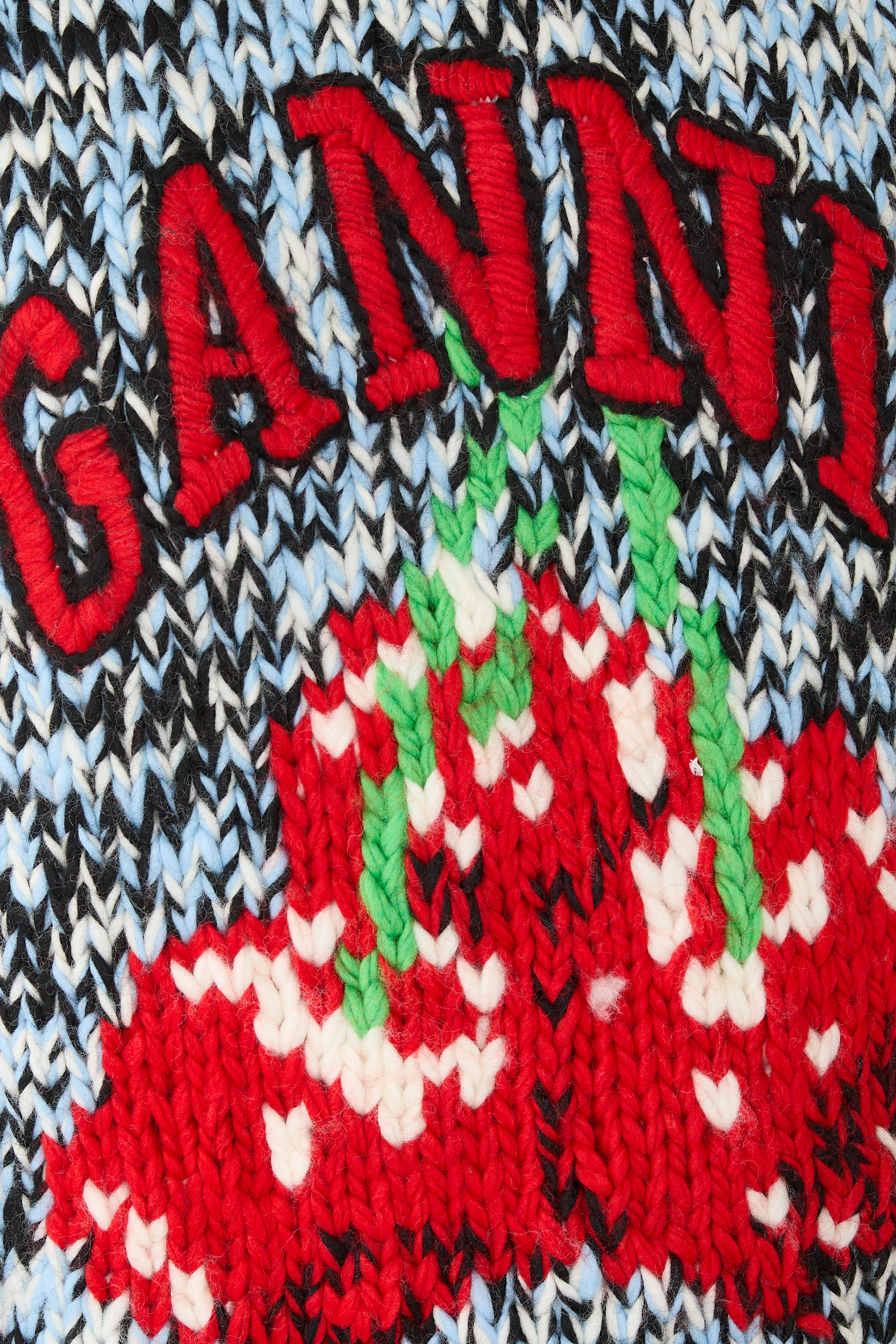  Heavy Wool Handknit Vest 