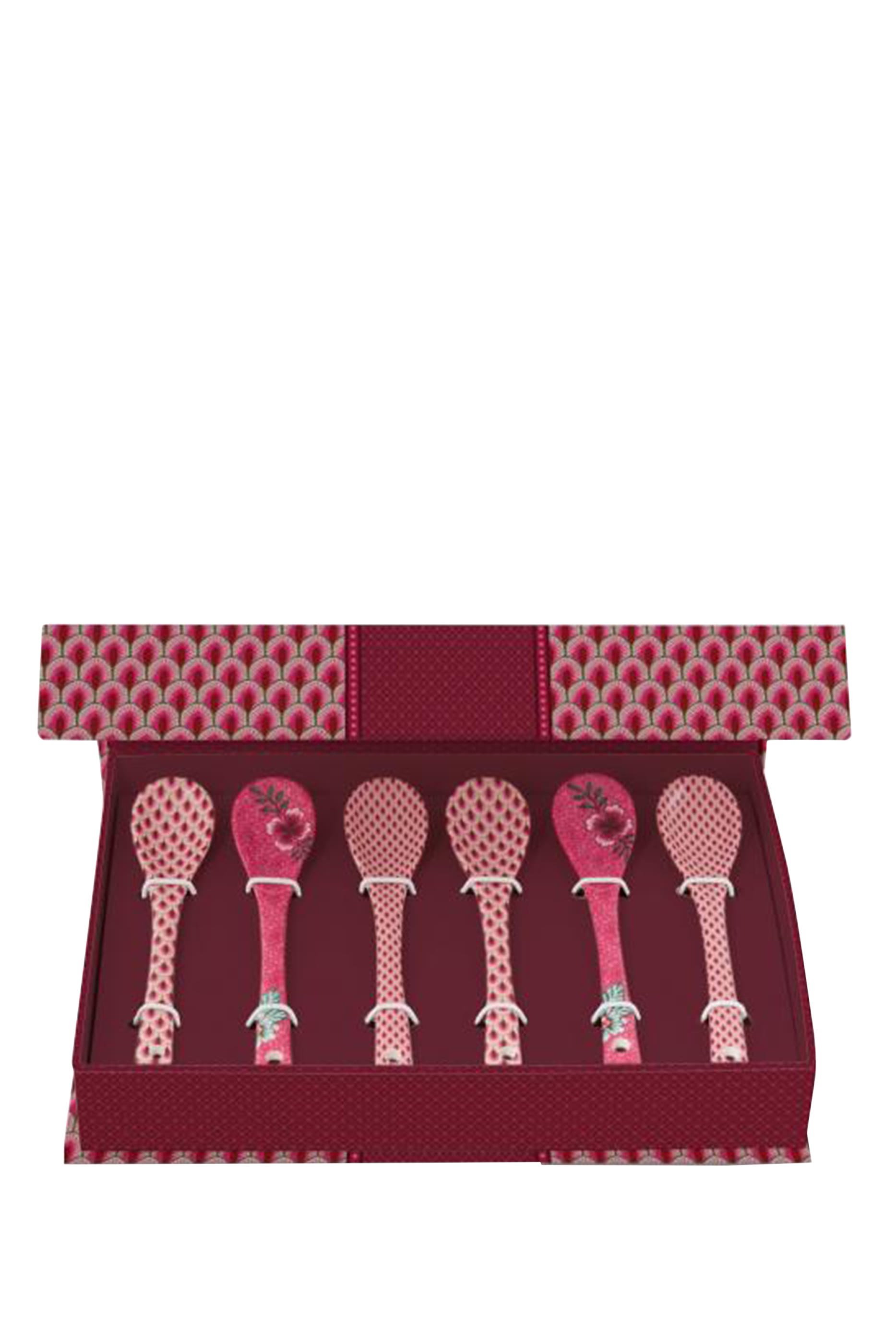 Oriental Flower Festival Teaspoons Gift Set