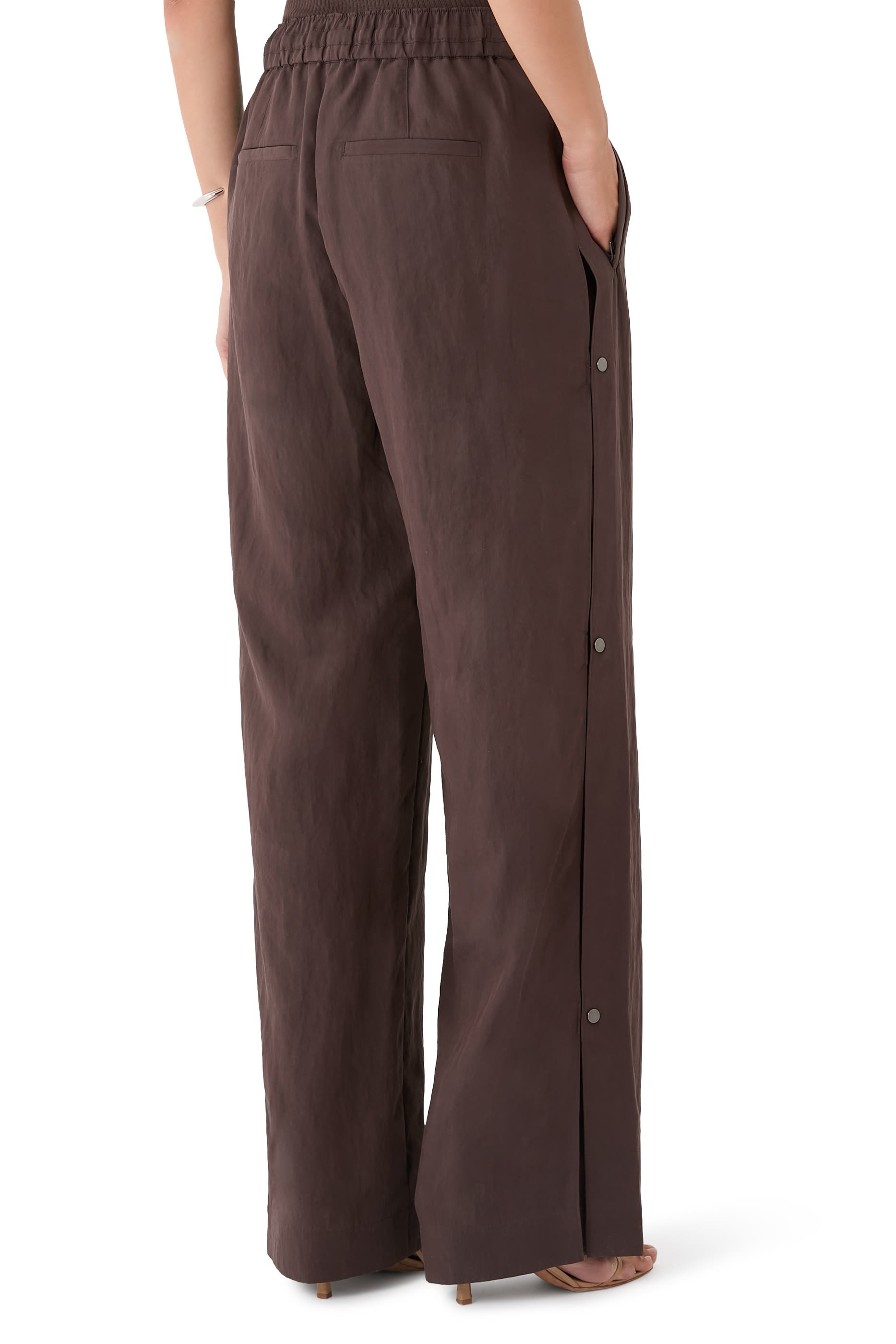 Side-Snap Pull-On Pants