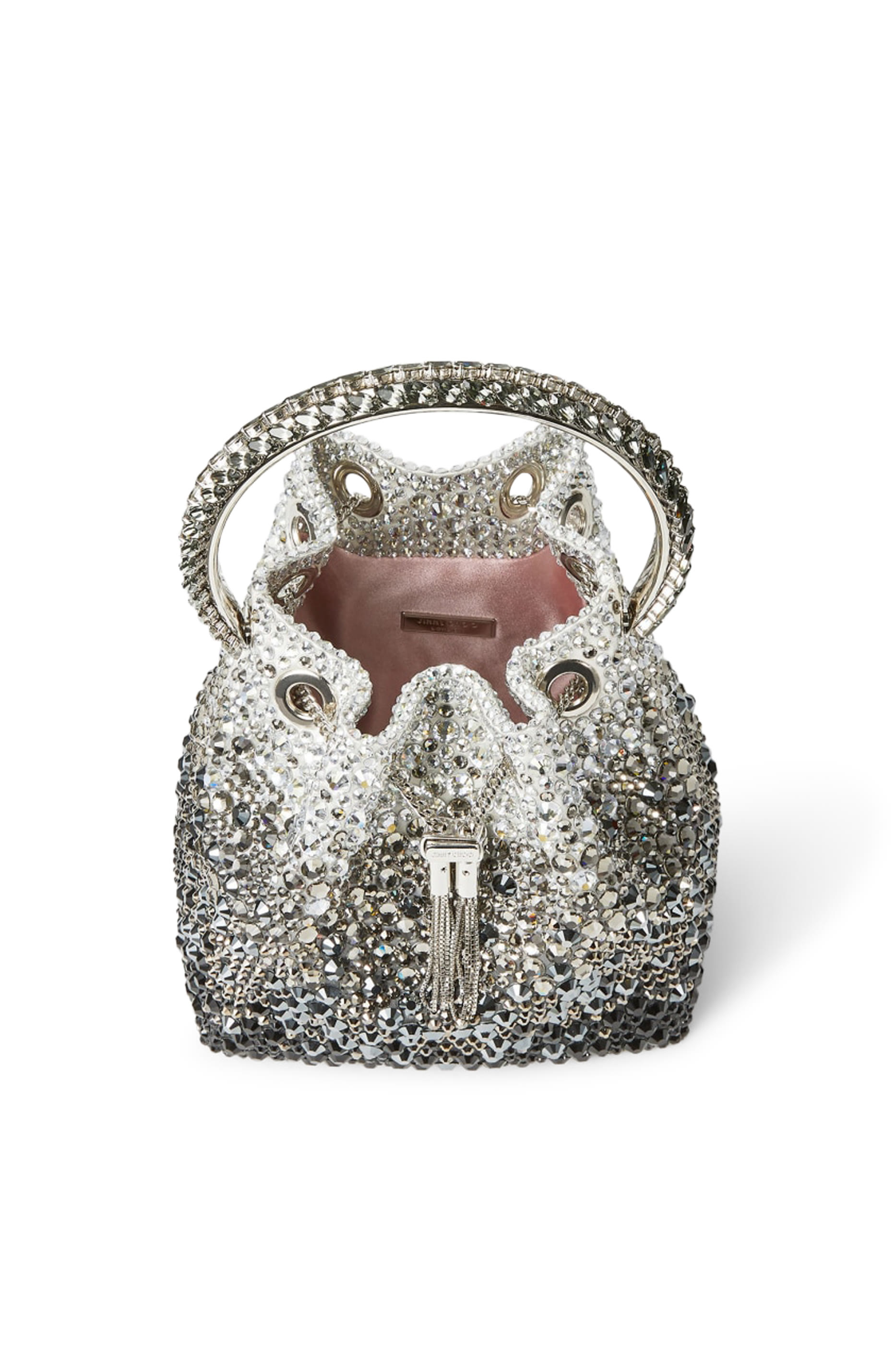 Bon Bon Satin Crystal Bag