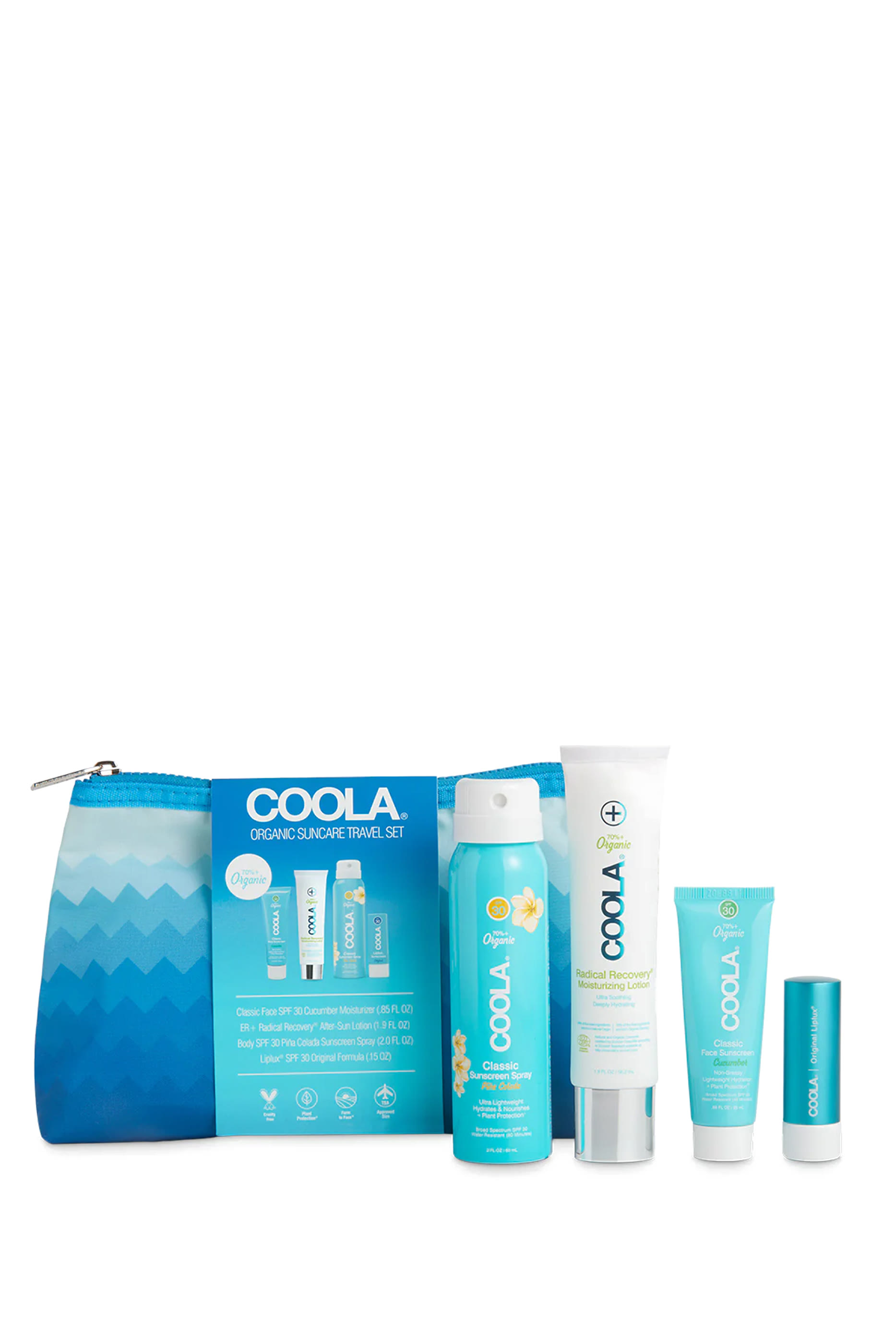 Organic Suncare Travel Kit