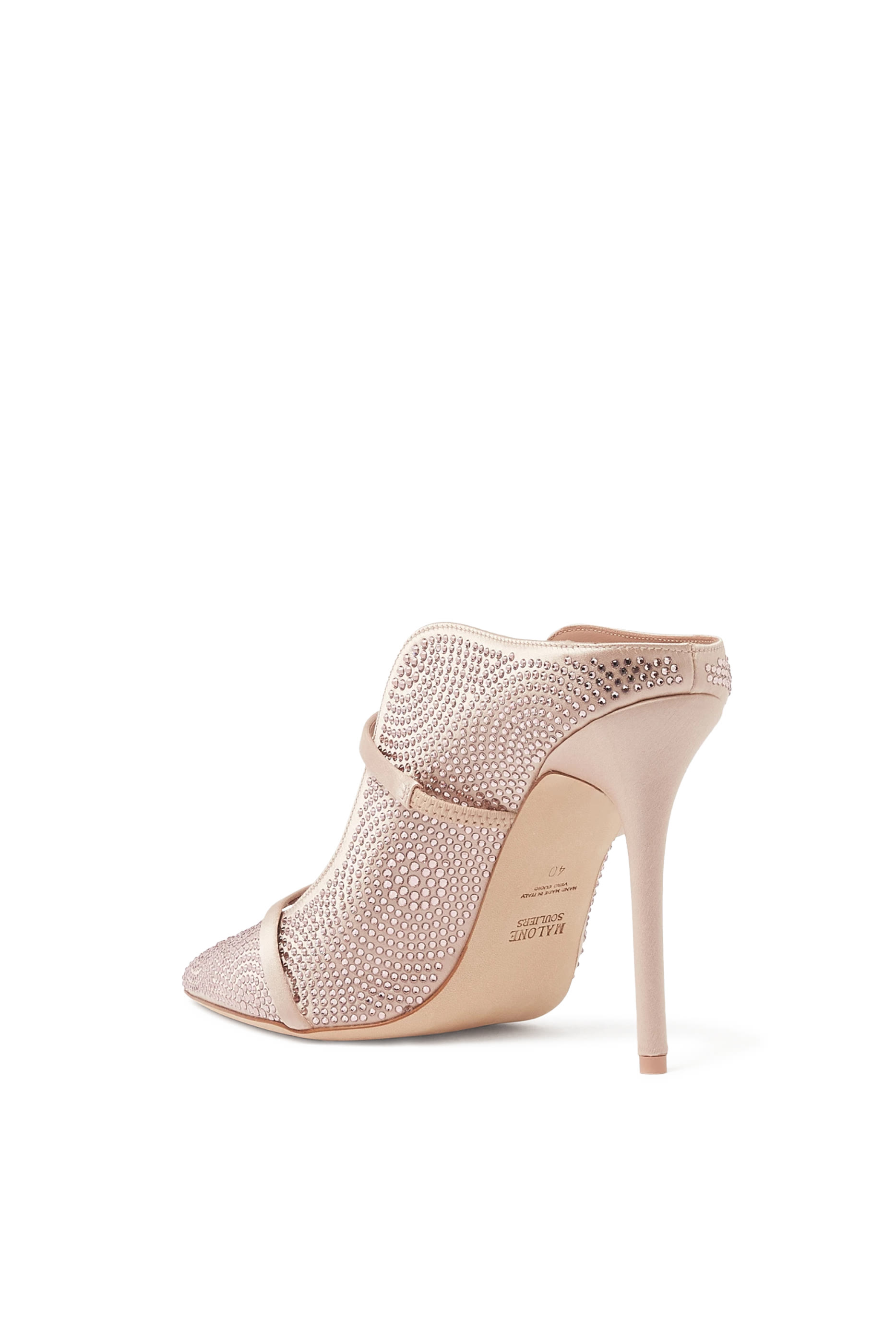Maureen 100 Satin Mules