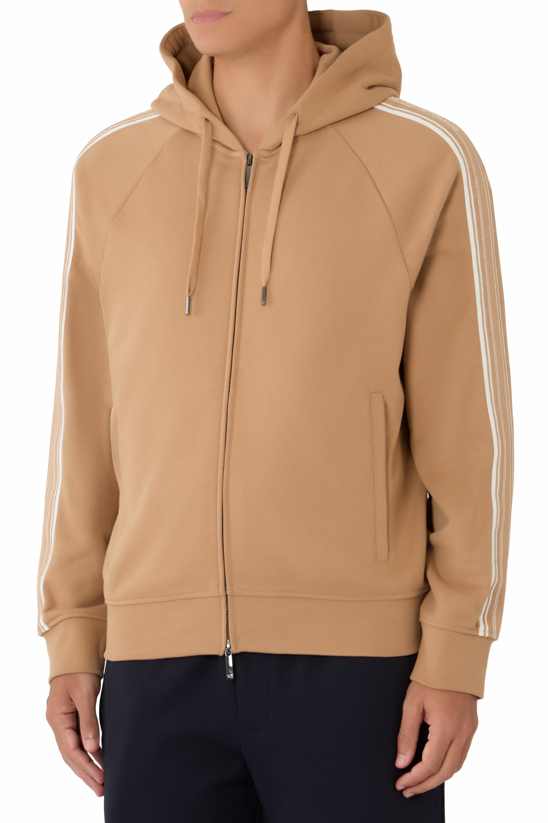 Jersey Sweatshirt with Hoodie 