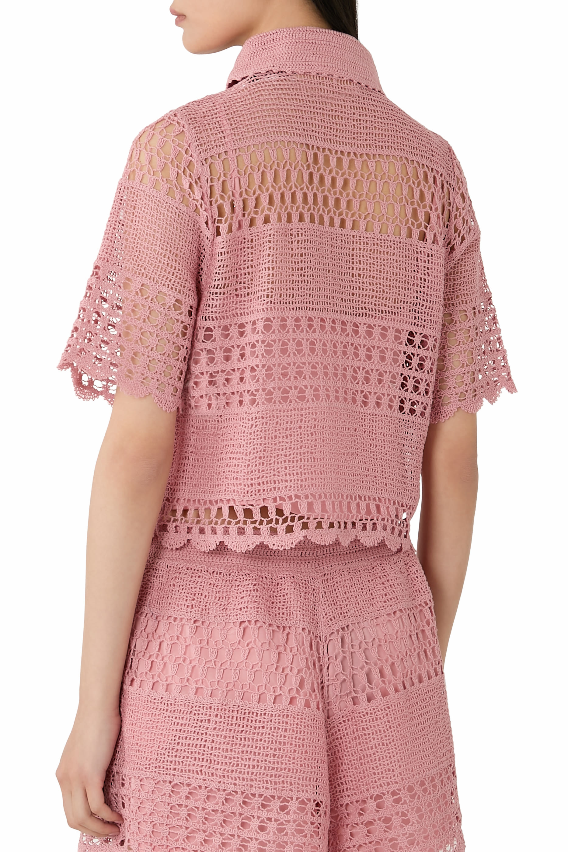 Wanderlust Sun Crochet Shirt