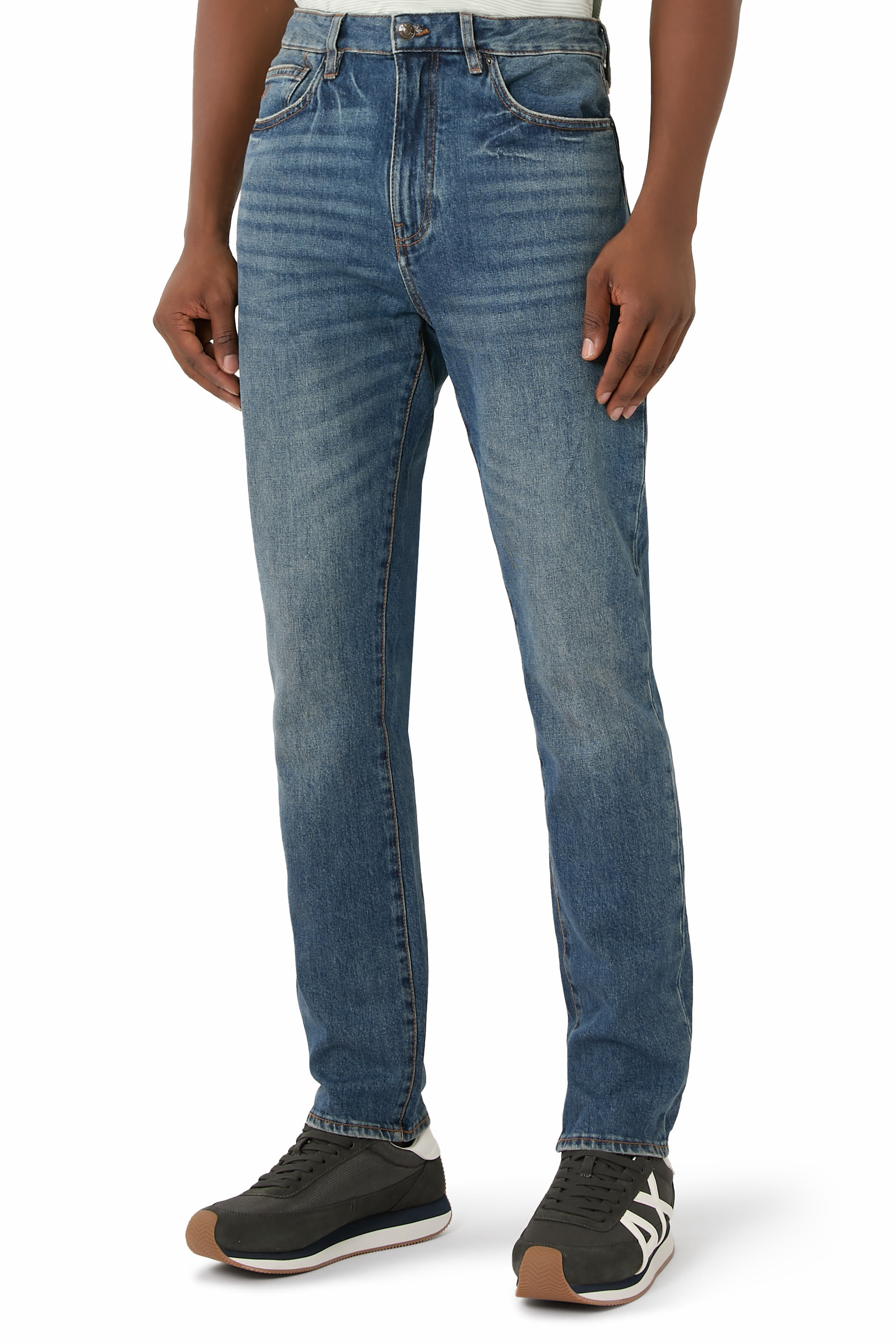 Denim Slim 5 Pockets Pants