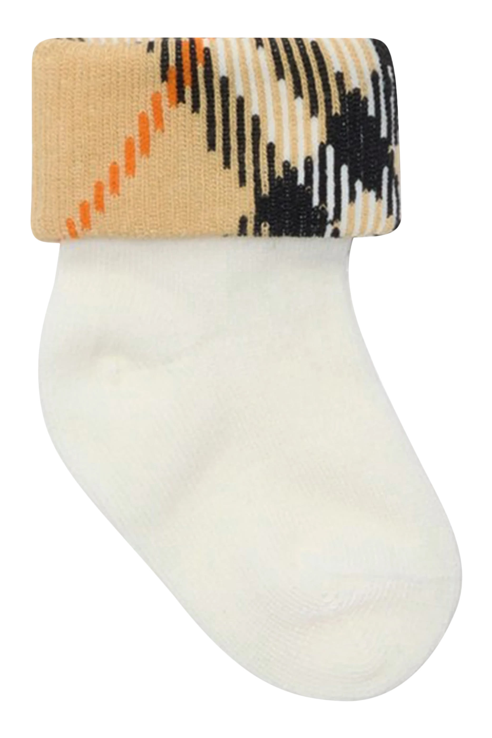 Kids Two-Piece Check Socks, Set of 2