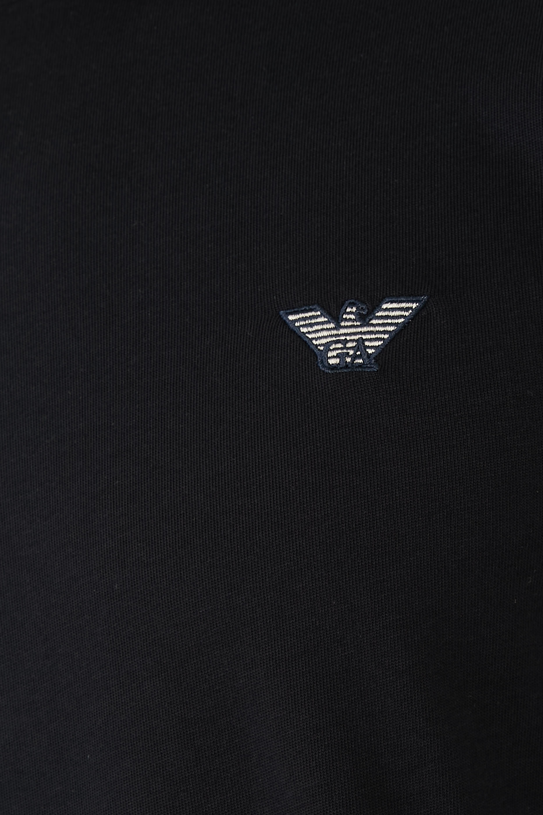 Micro Eagle Logo Cotton T-Shirt