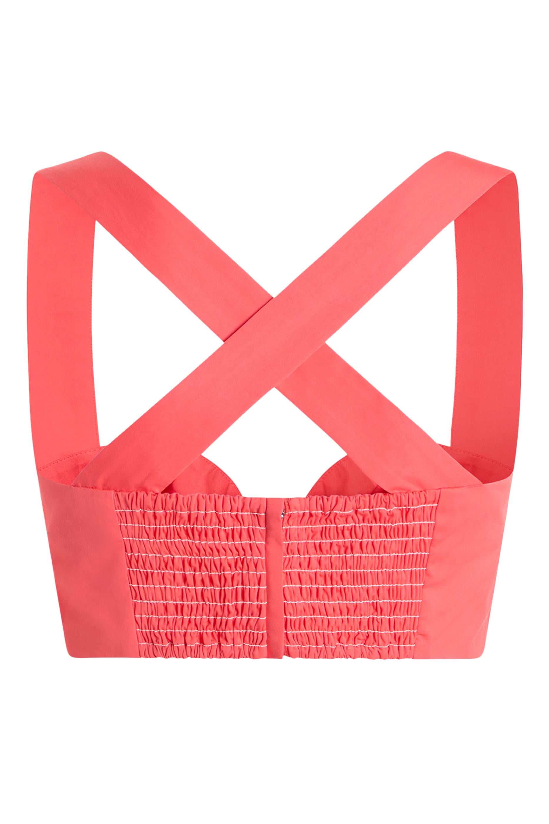 Bustier Button Placket Top