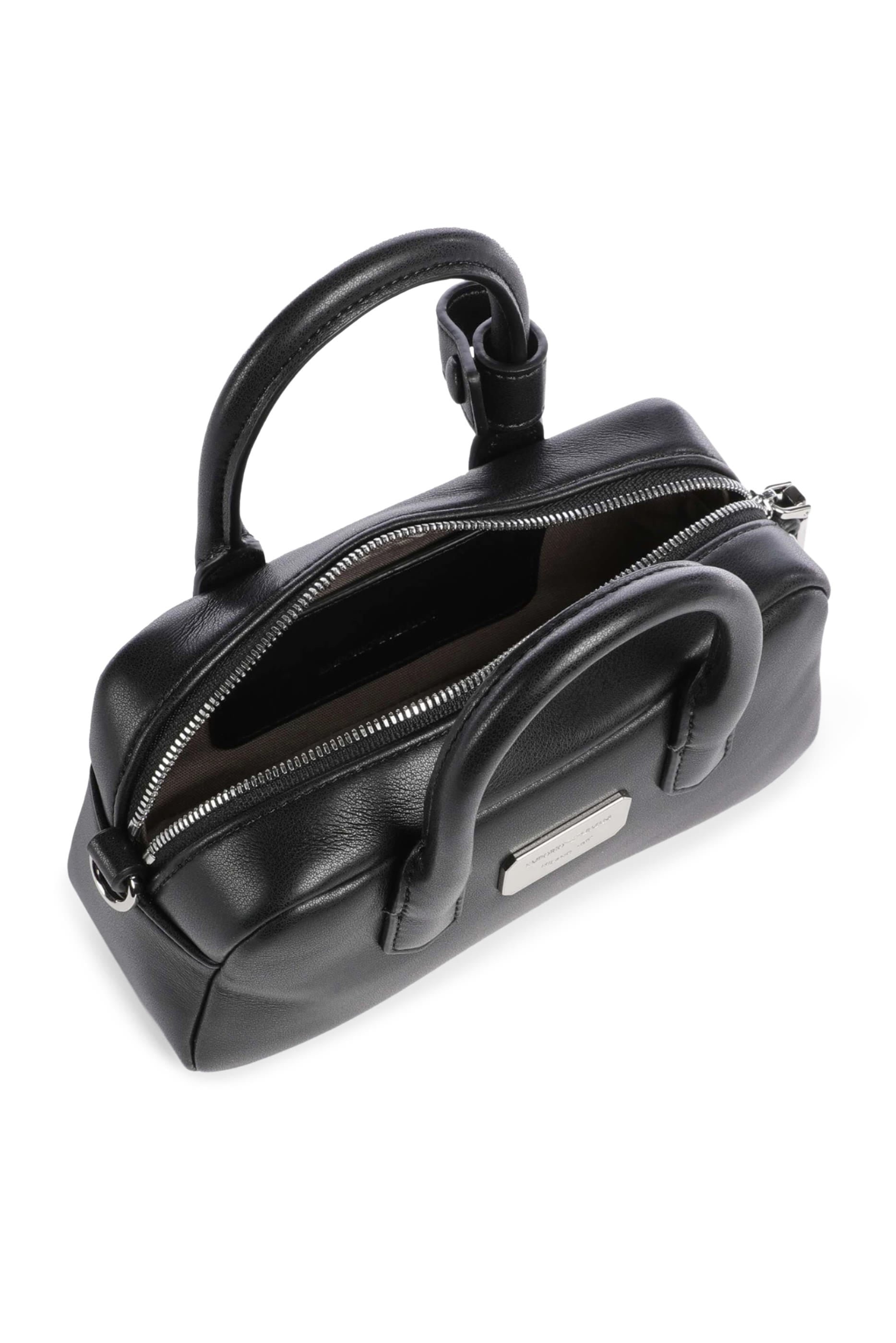 Soft Leather Mini Bauletto Bag