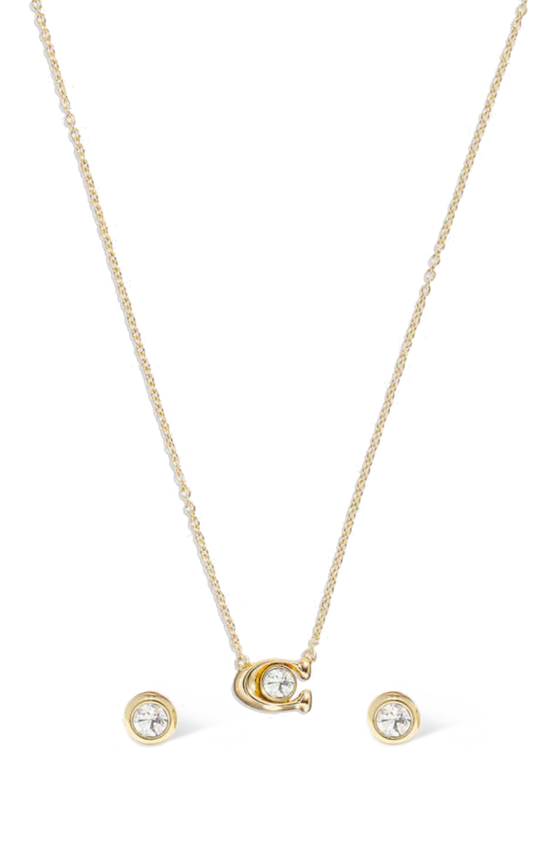 Signature Necklace and Earring Set
