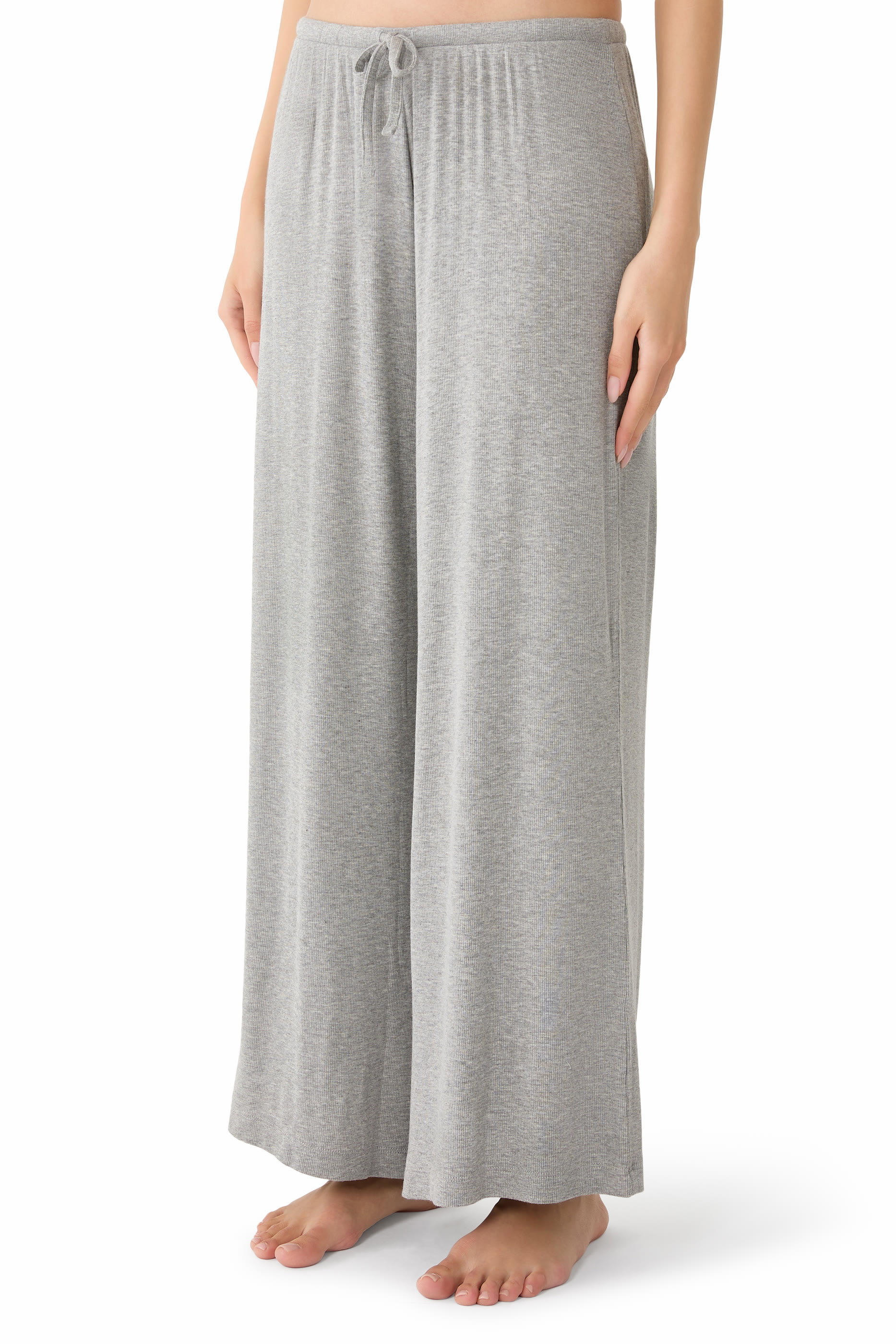 Dream Rib Wide Leg Pants