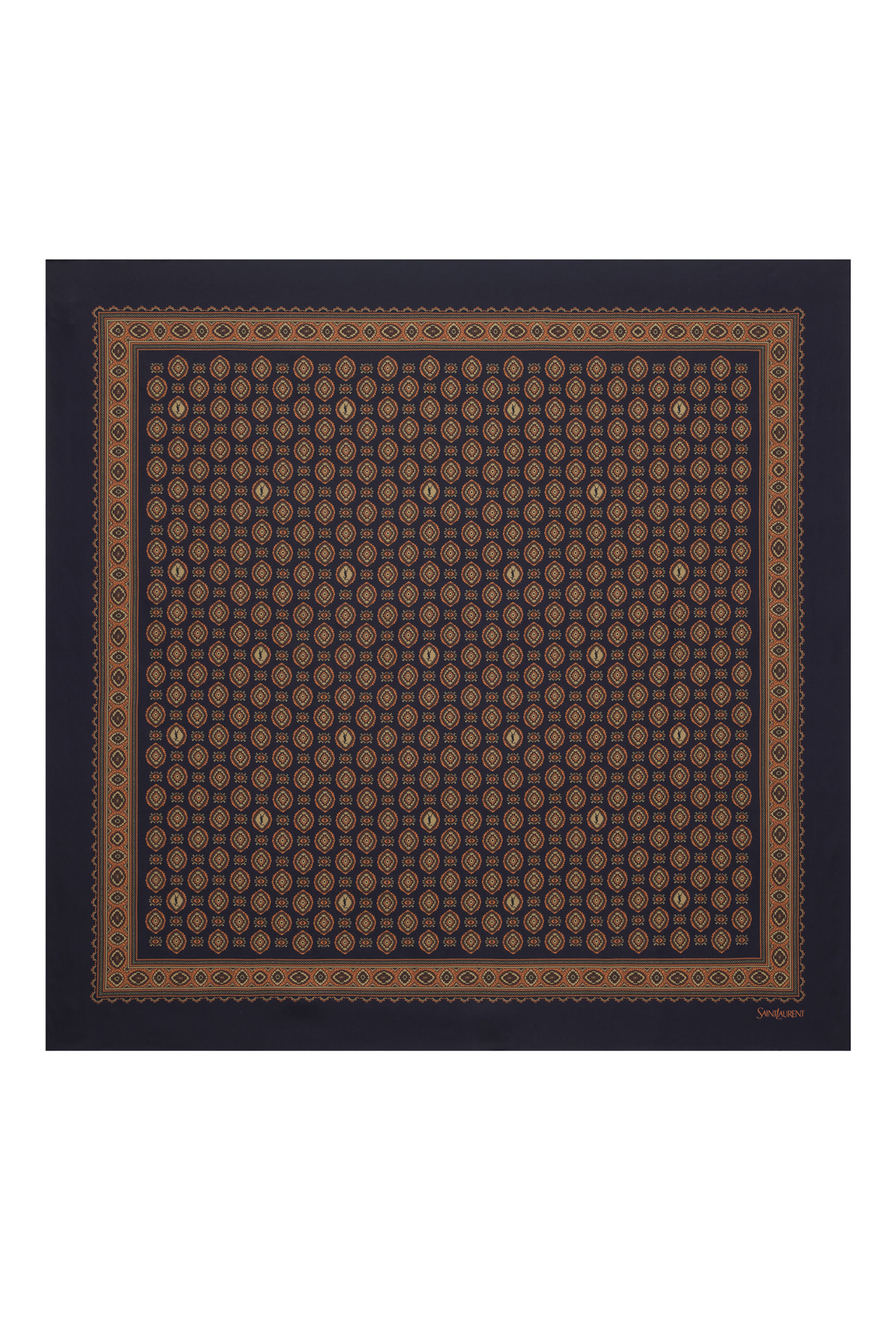 YSL Medallion Carré Scarf