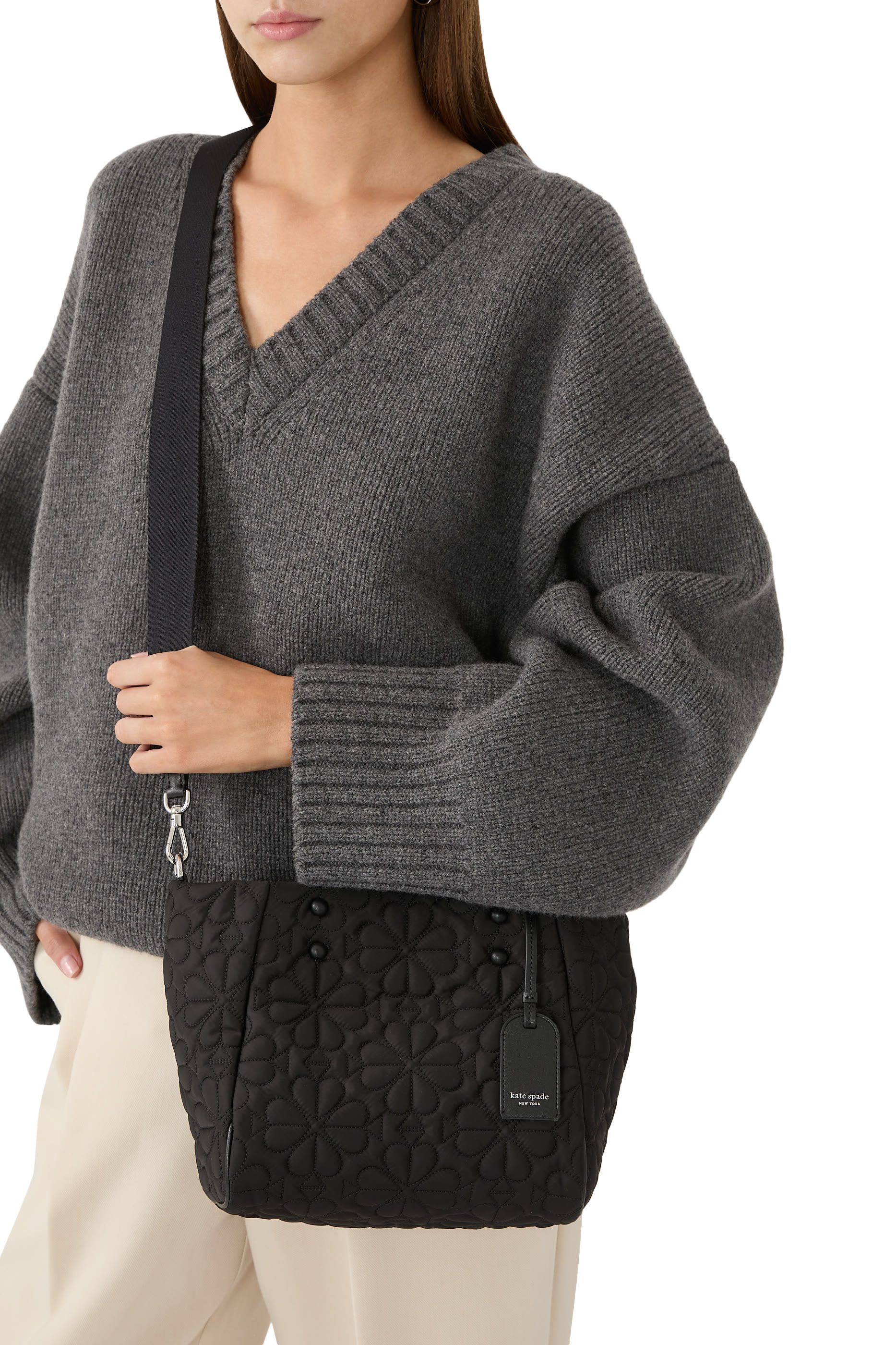 Tilly Quilted Small Tote Bag